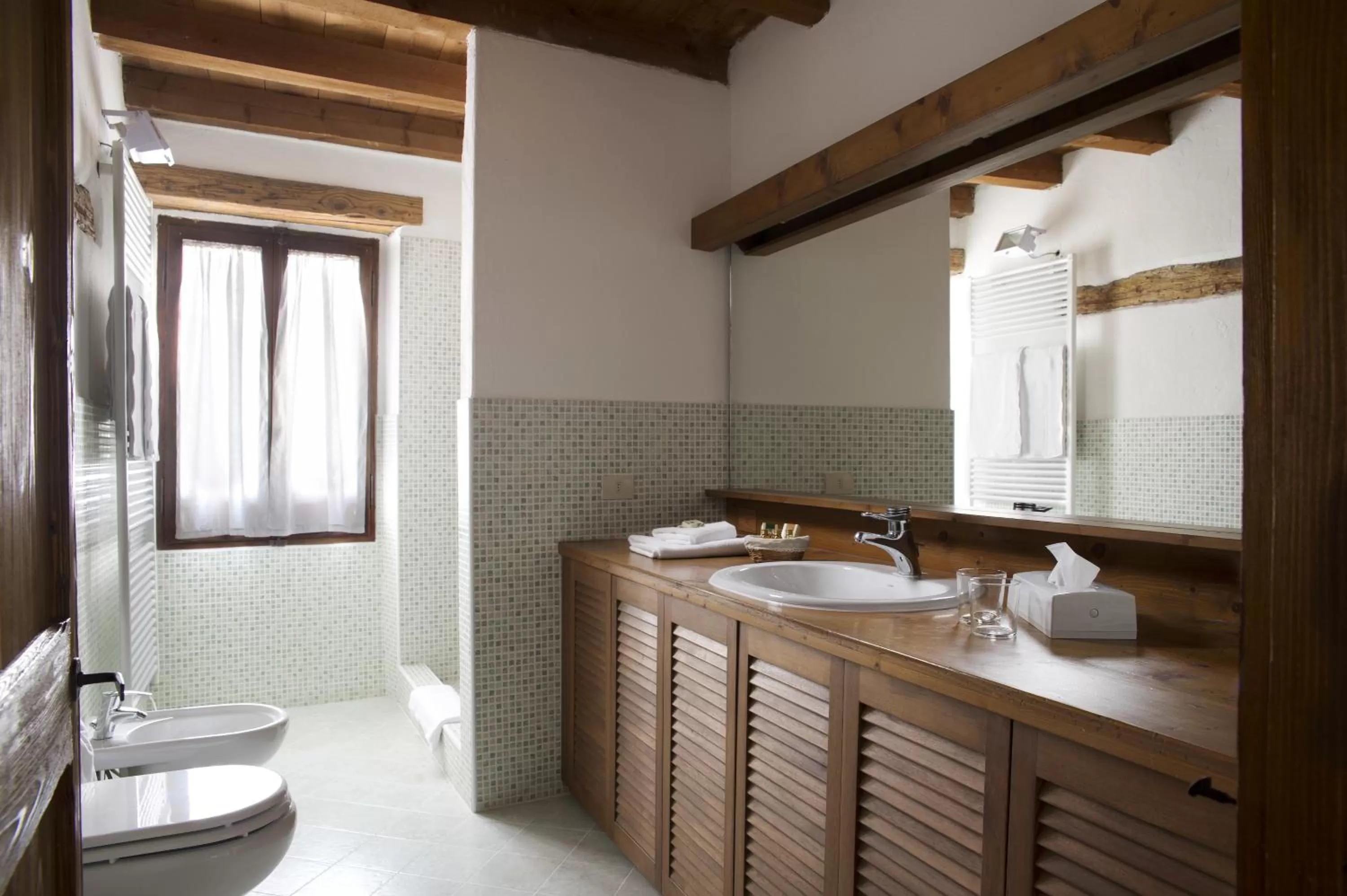 Shower in Il Relais dell'Abbazia