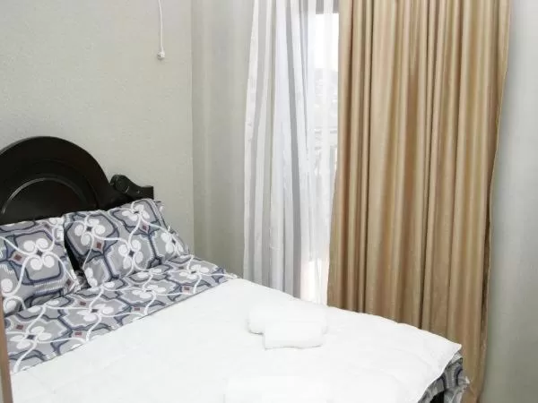 Bed in Hotel Tskhumi