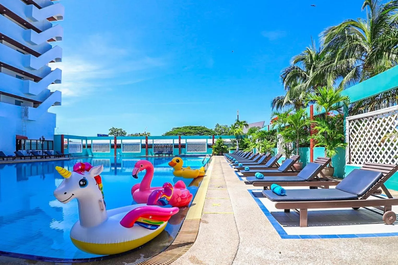 Swimming pool in Hua Hin Grand Hotel and Plaza - SHA Extra Plus