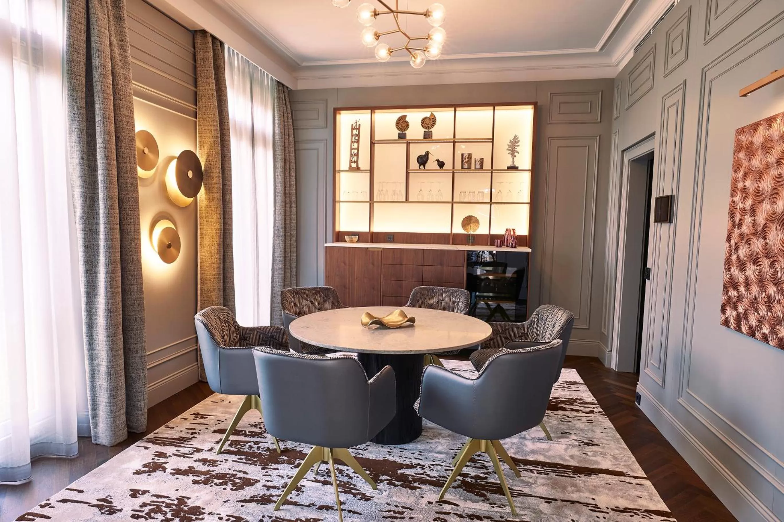 Dining area in Steigenberger Icon Parkhotel Düsseldorf