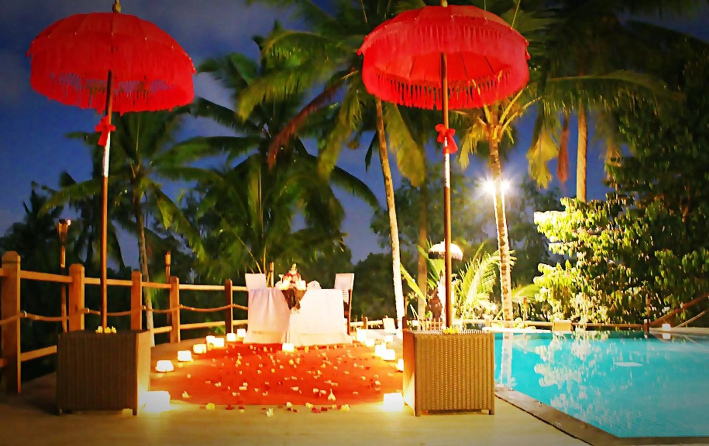 Dining area in Manyi Village Ubud