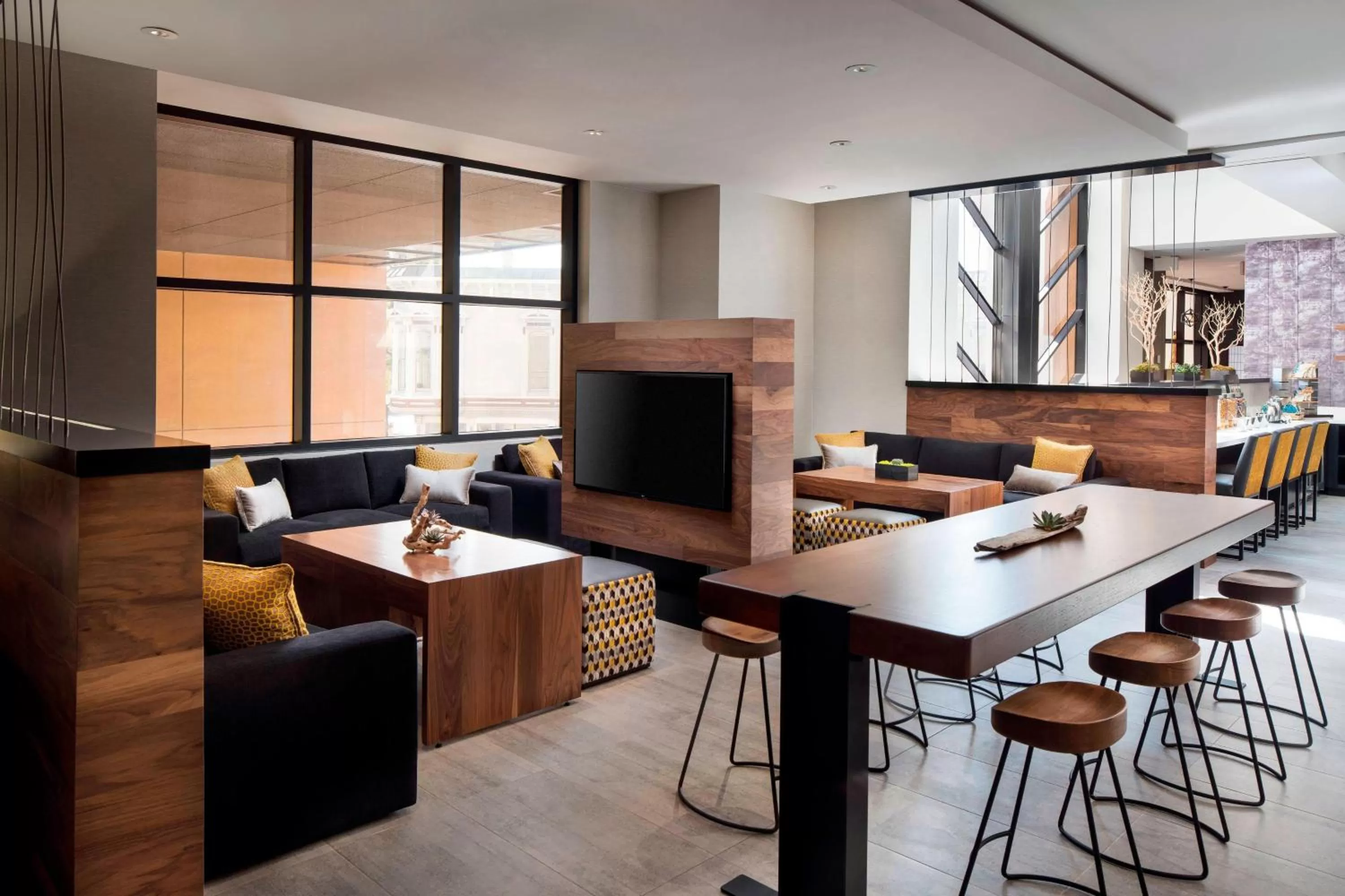 Lounge or bar in Oakland Marriott City Center