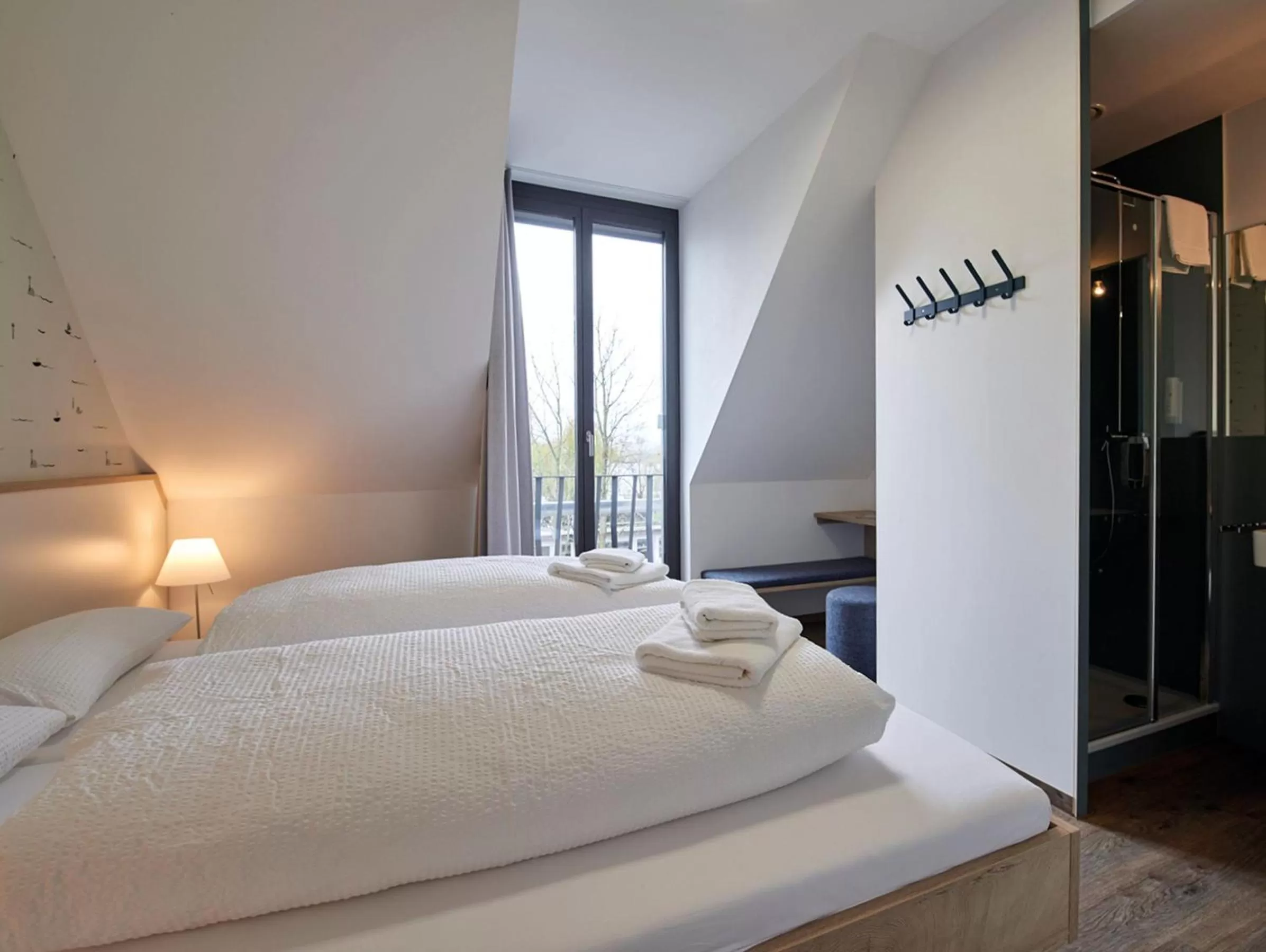 Bed in Radhotel am Gleis