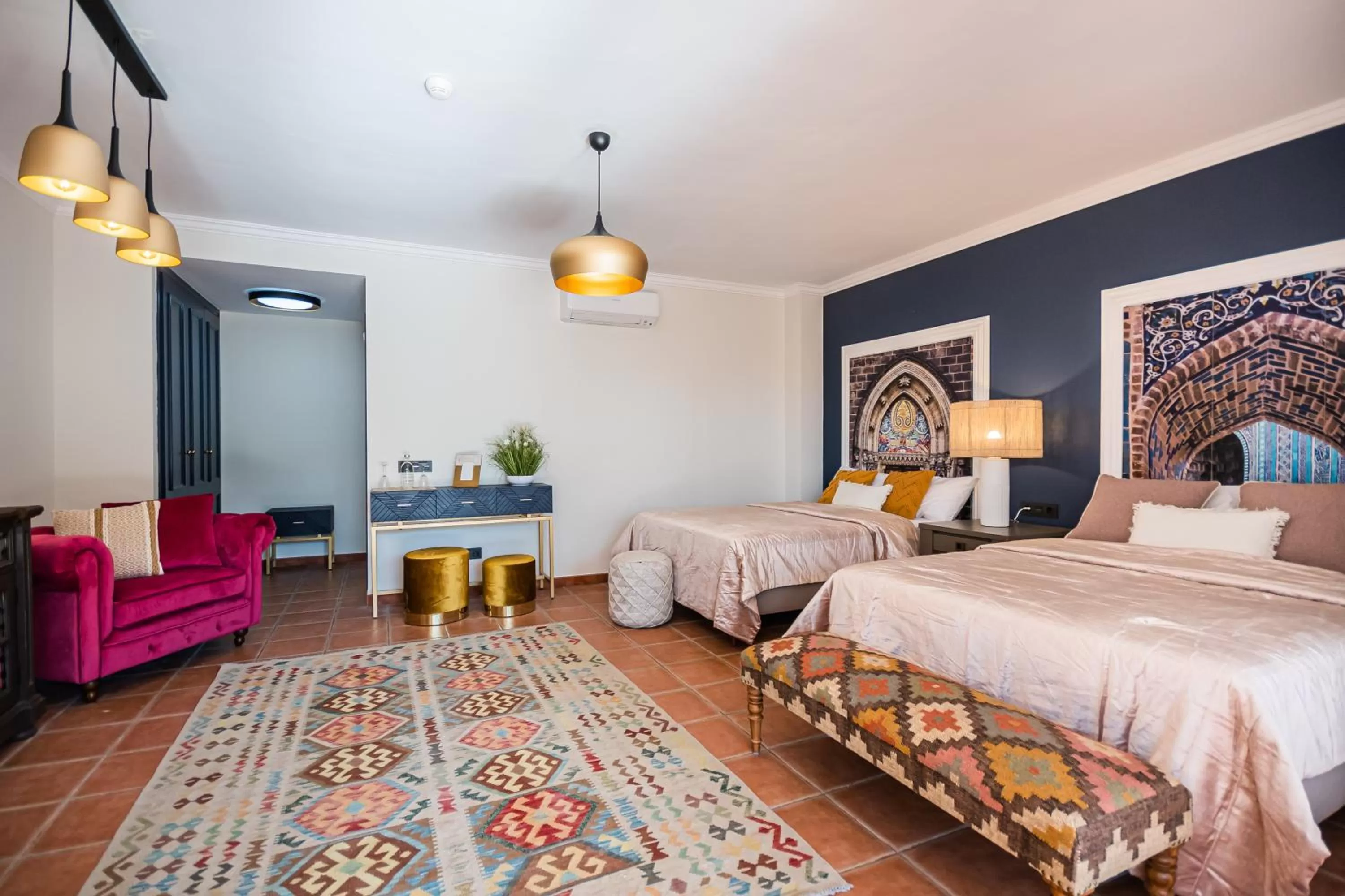 Decorative detail, Bed in Events Hotel La Plantación