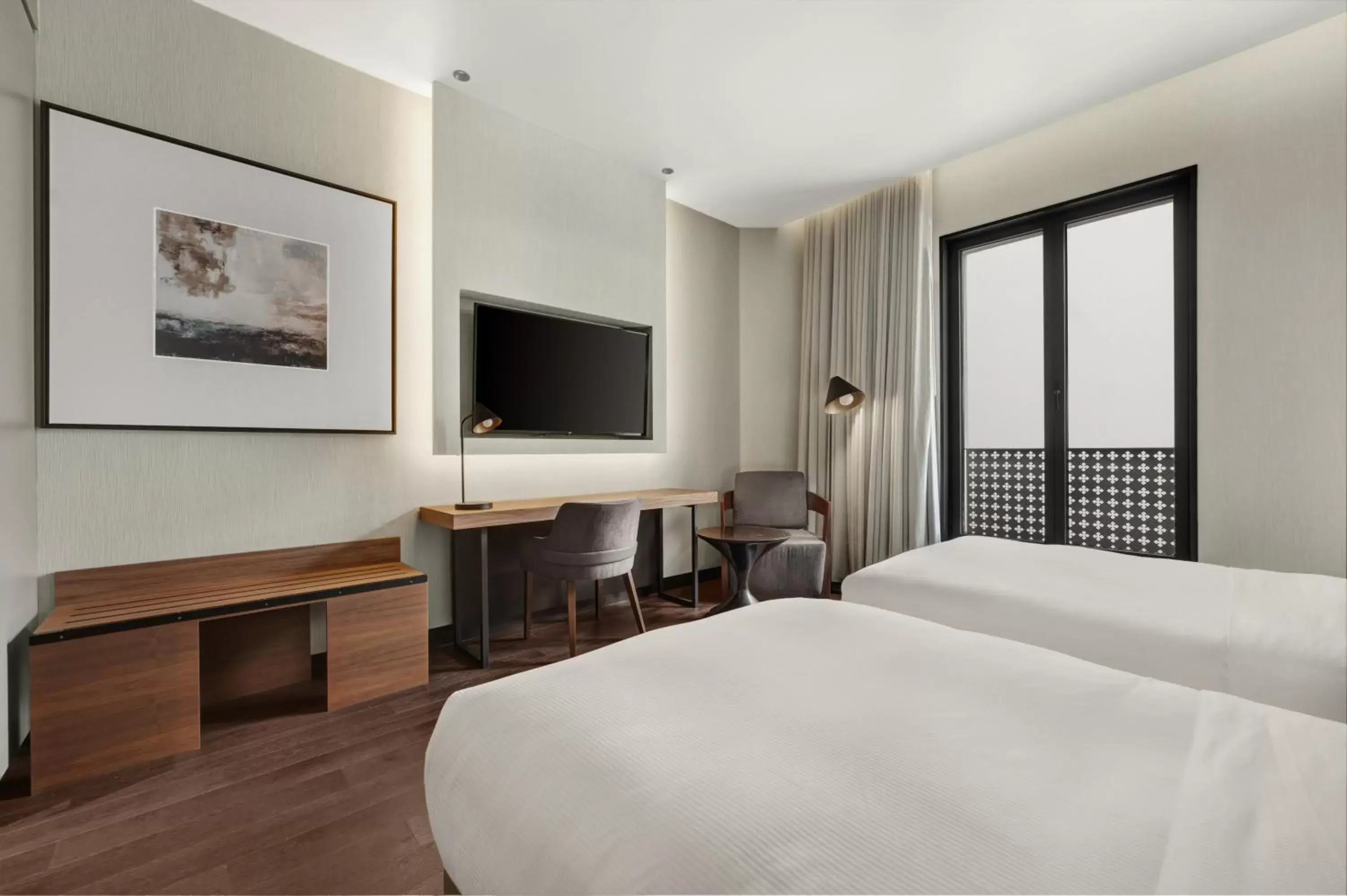 Executive Twin Room in Hilton Porto Gaia Executive Twin Room in Hilton Porto Gaia