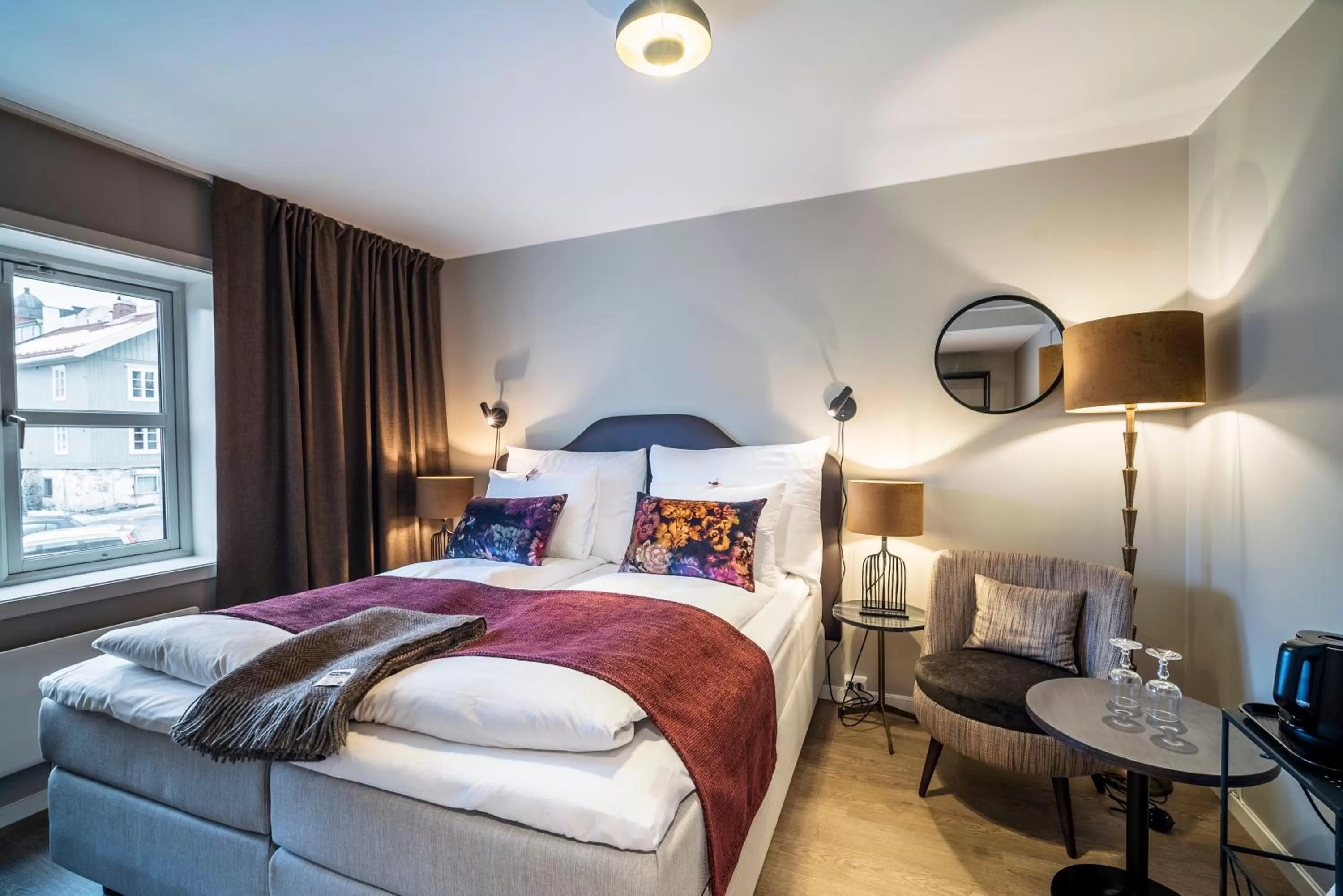 Photo of the whole room, Bed in Aksjemøllen - by Classic Norway Hotels