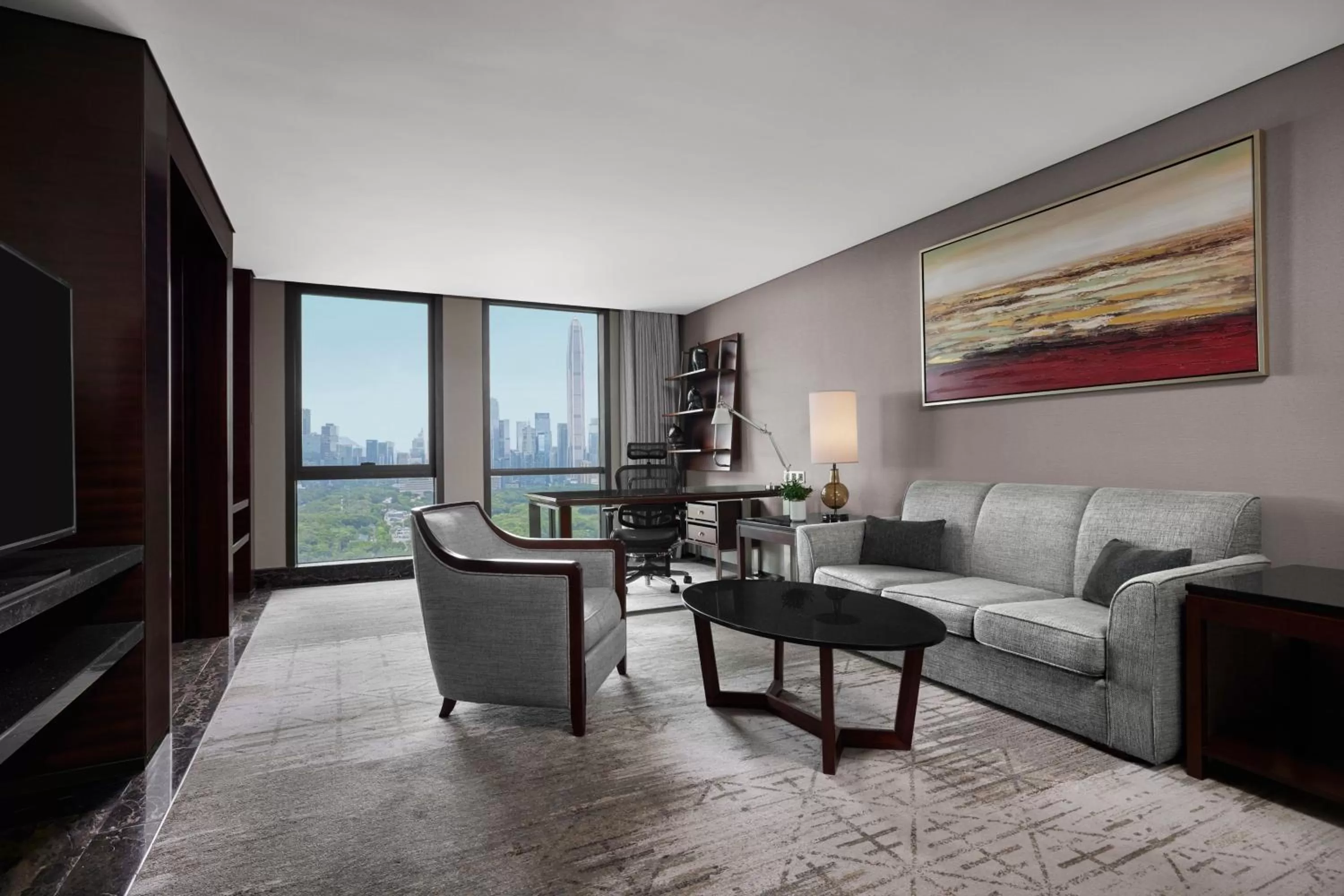 Living room in JW Marriott Hotel Shenzhen