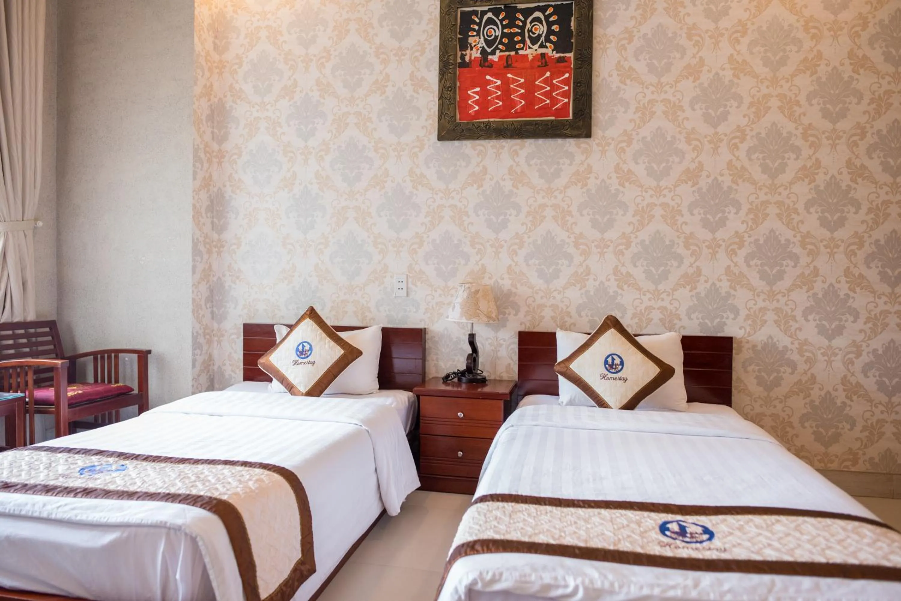 Bed in Hoi An Ngo Homestay