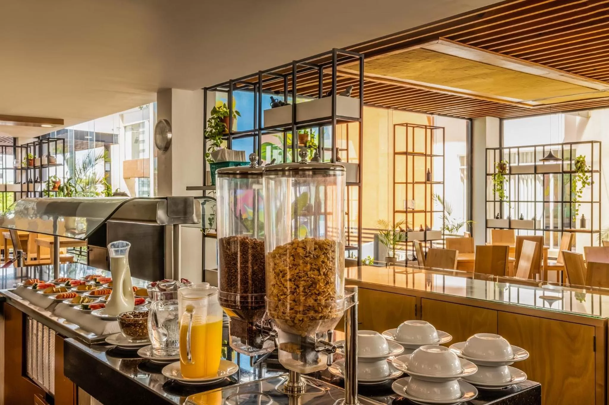 Food and drinks in Wyndham Garden Cancun Downtown