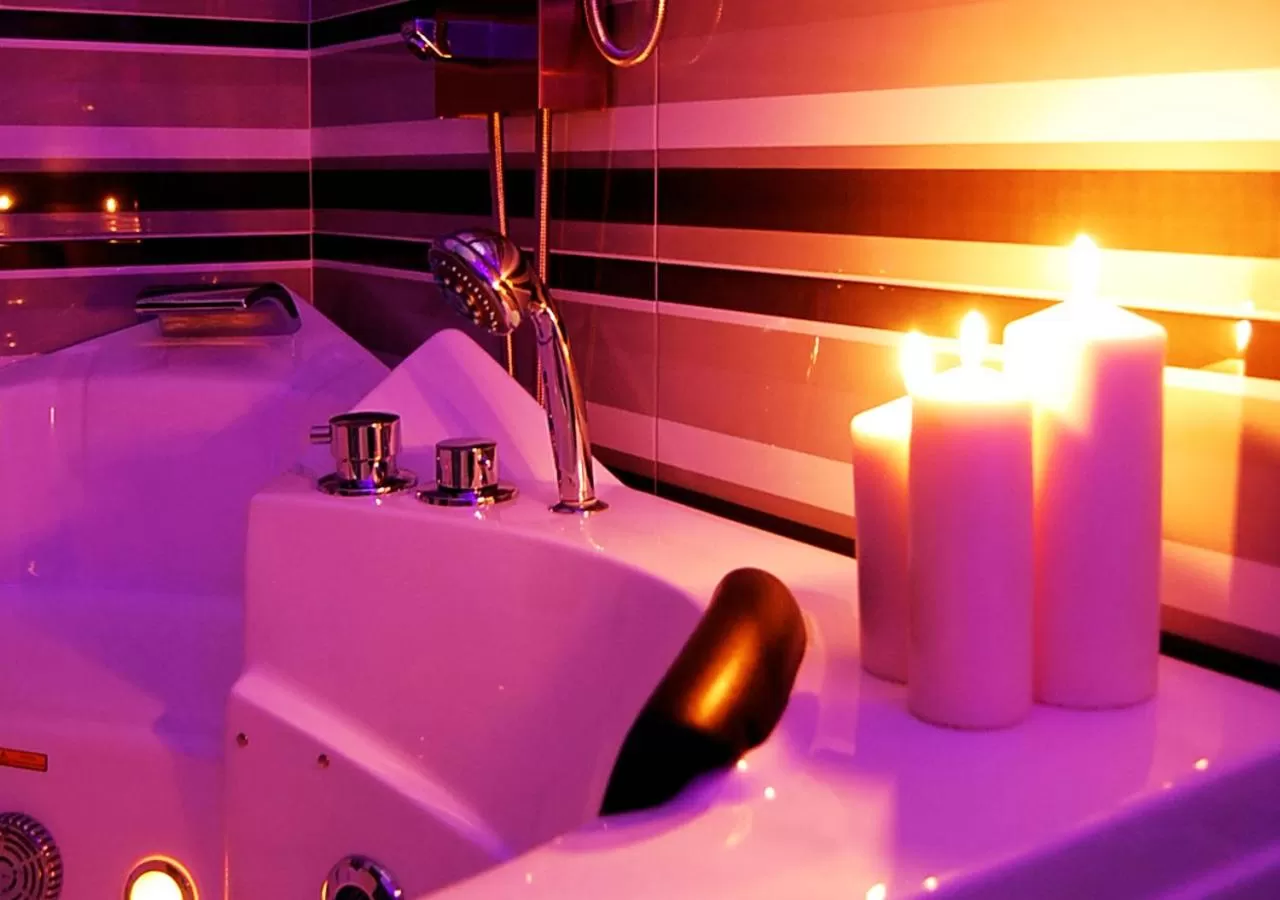 Hot Tub in B&b Vittorio Emanuele II