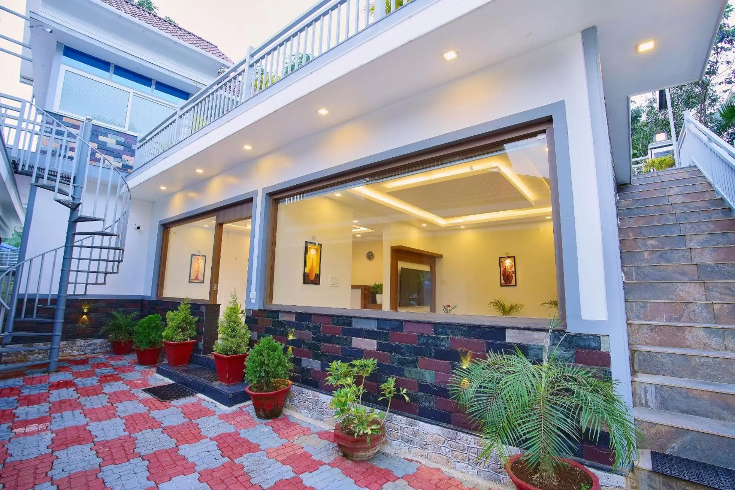 Facade/entrance in Zenha Resorts