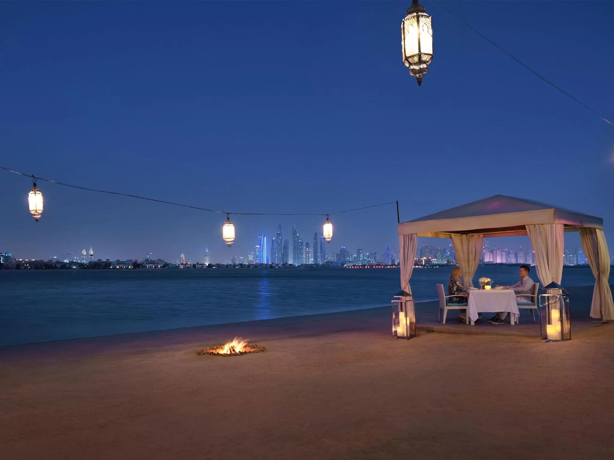 Beach in Kempinski Hotel Palm Jumeirah