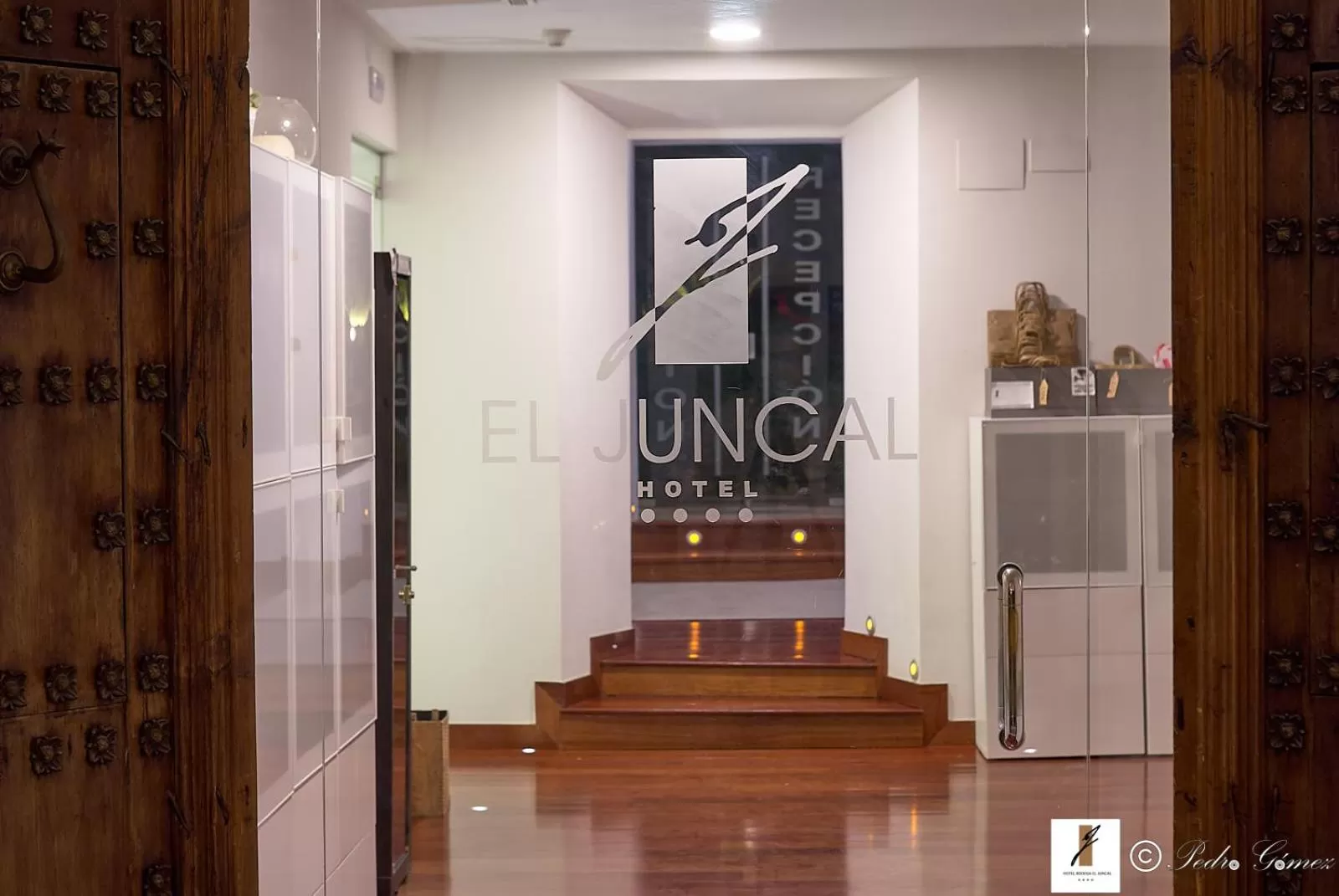 Lobby or reception in Hotel Bodega El Juncal