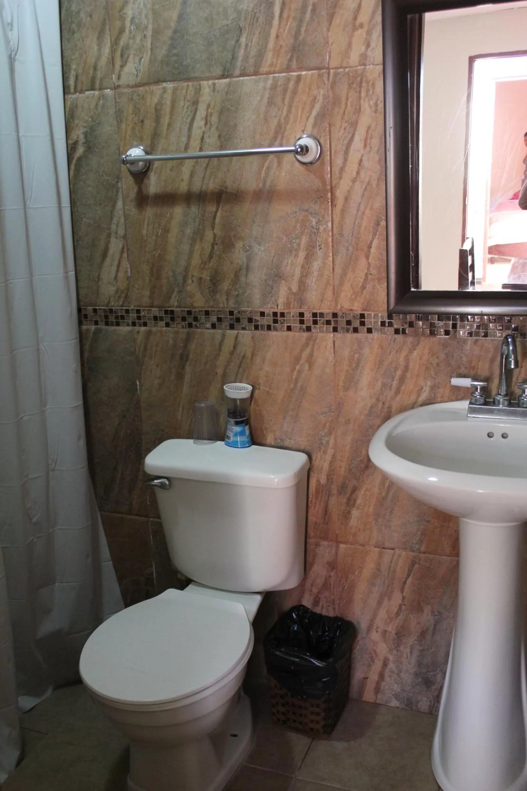 Bathroom in Hotel Villa Angelo