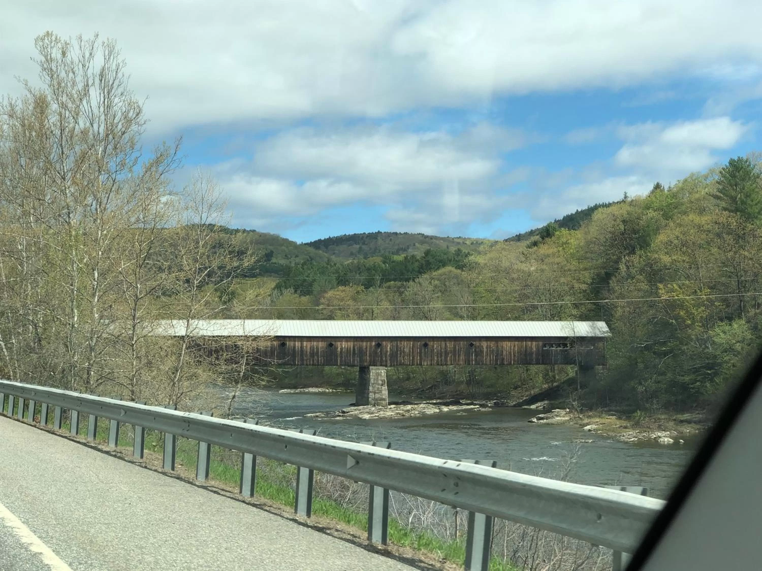 Off site in The Lodge at West River