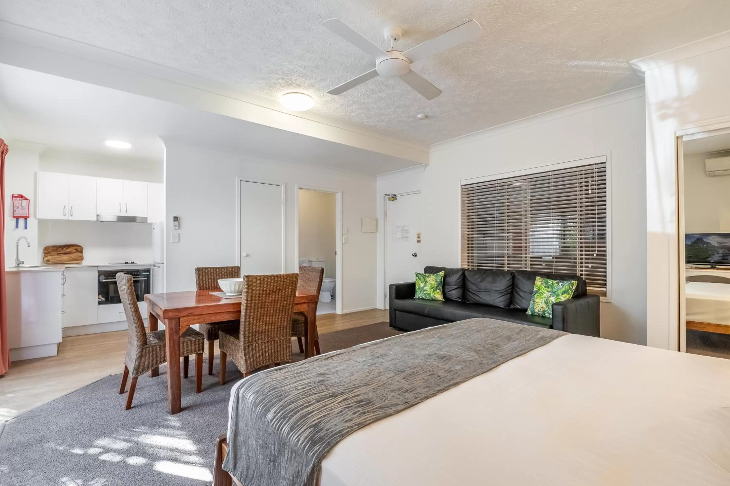 Bed in Byron Central Apartments