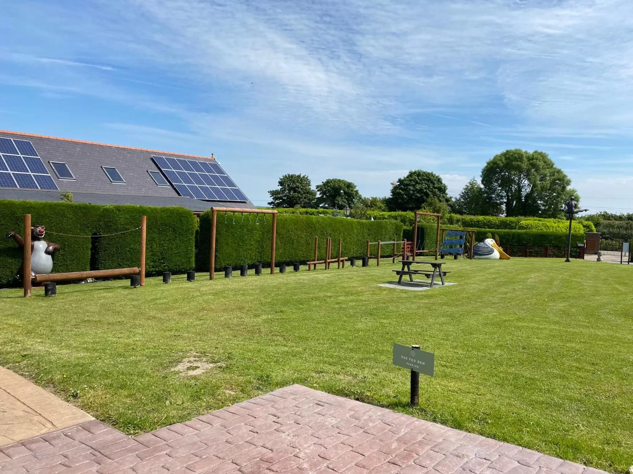 Garden in The Hilltop Haven