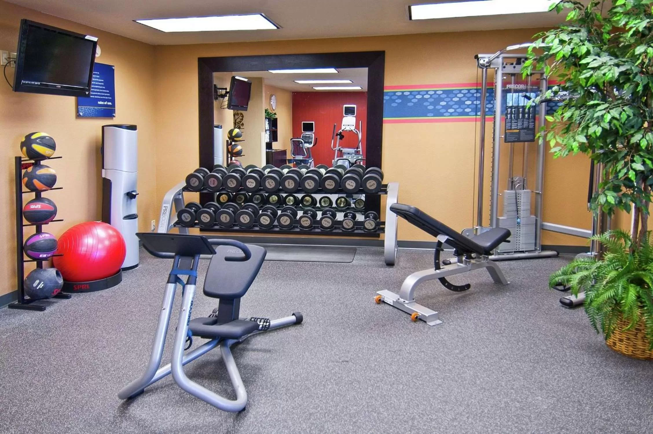 Fitness centre/facilities in Hampton Inn Oklahoma City-Northwest