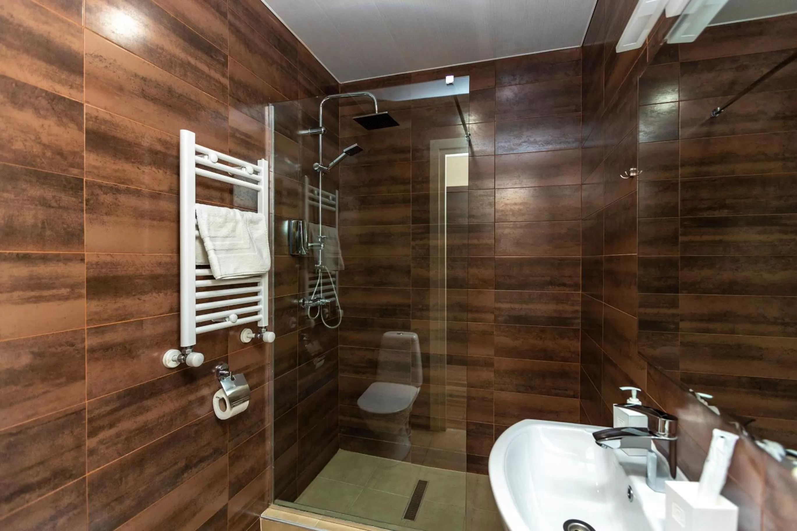 Shower, Bathroom in Hotello