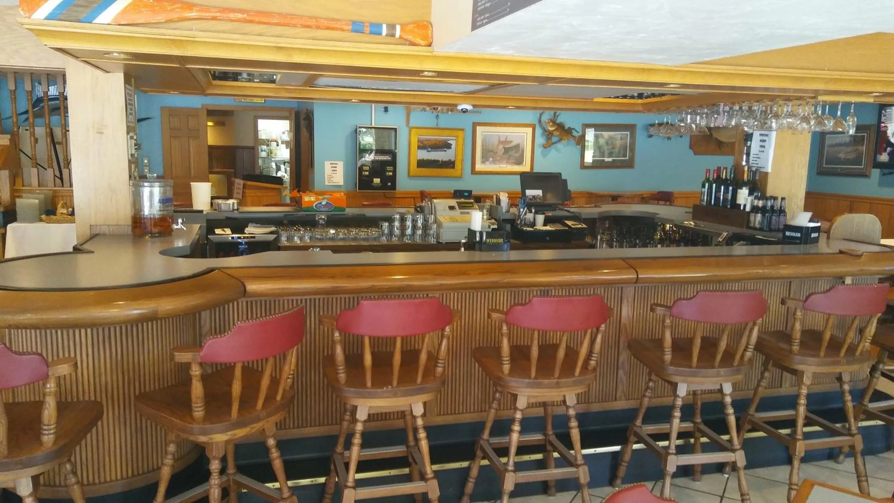 Lounge or bar in The Lodge at Leathem Smith