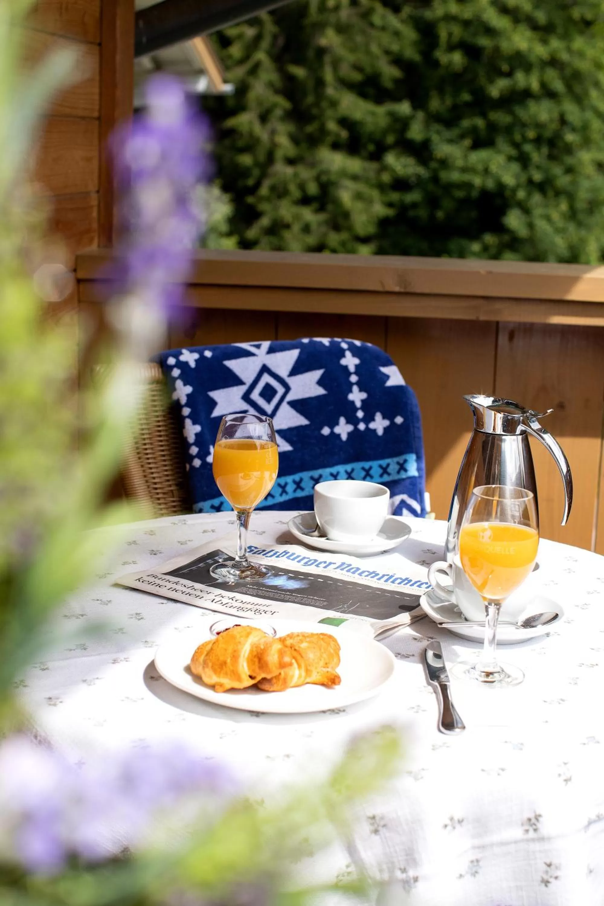 Balcony/Terrace in Hotel Der Schmittenhof