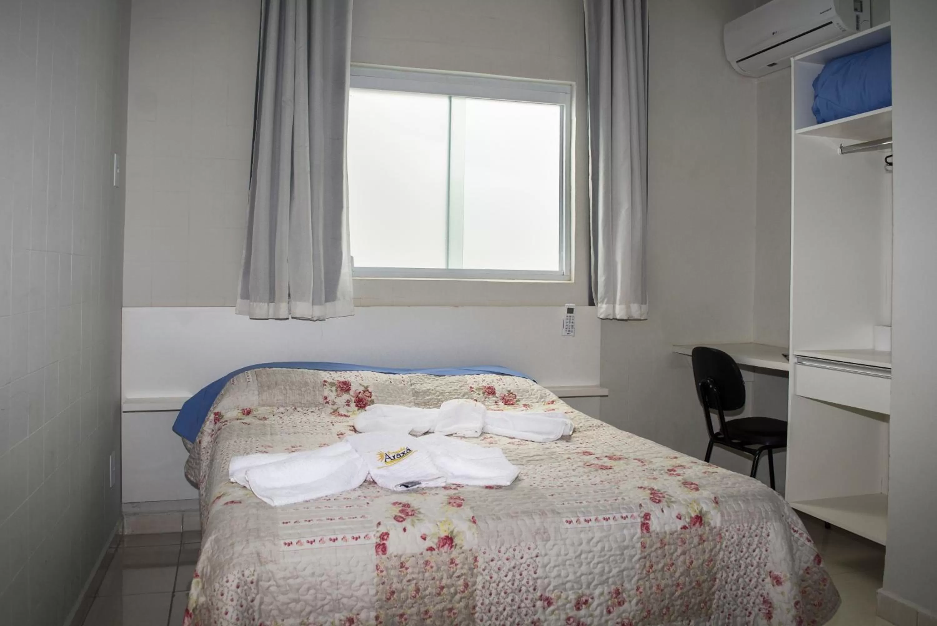 Bed in Pousada Araxá