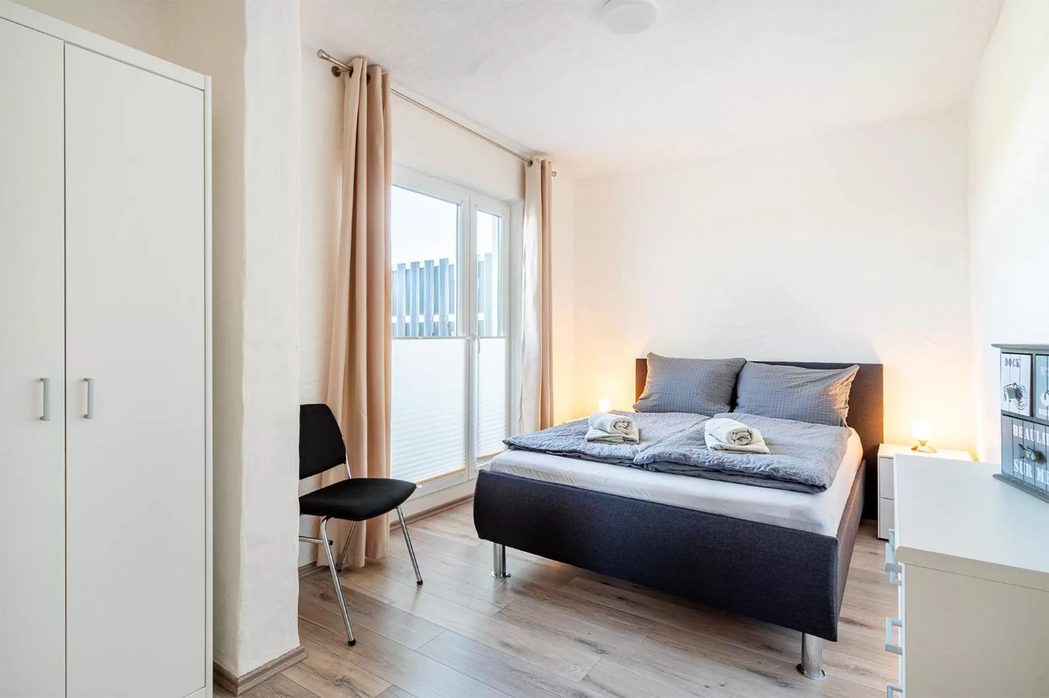 Bed in Villa Moorstern