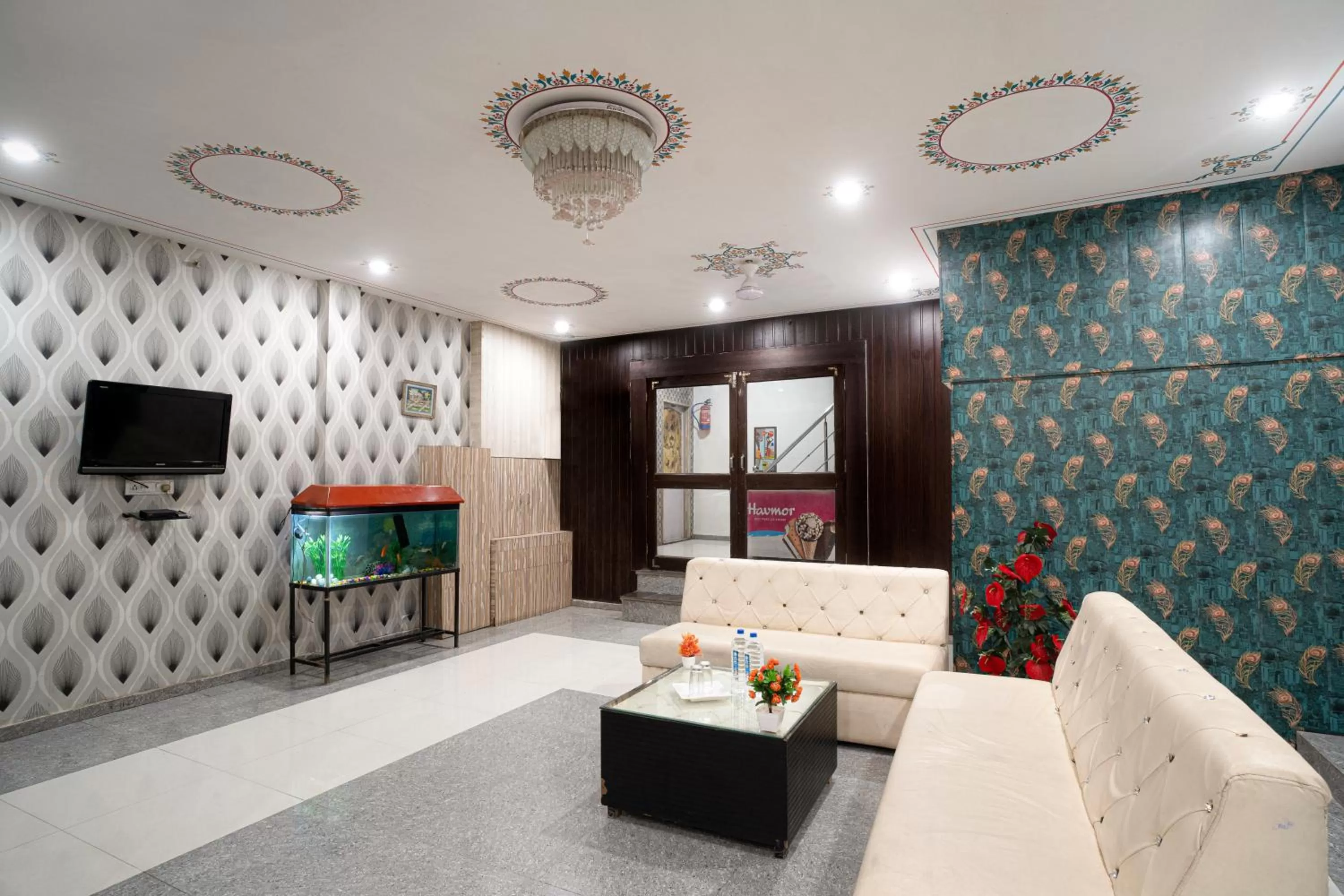 Lobby or reception in Tripli Hotels Arunoday Palace