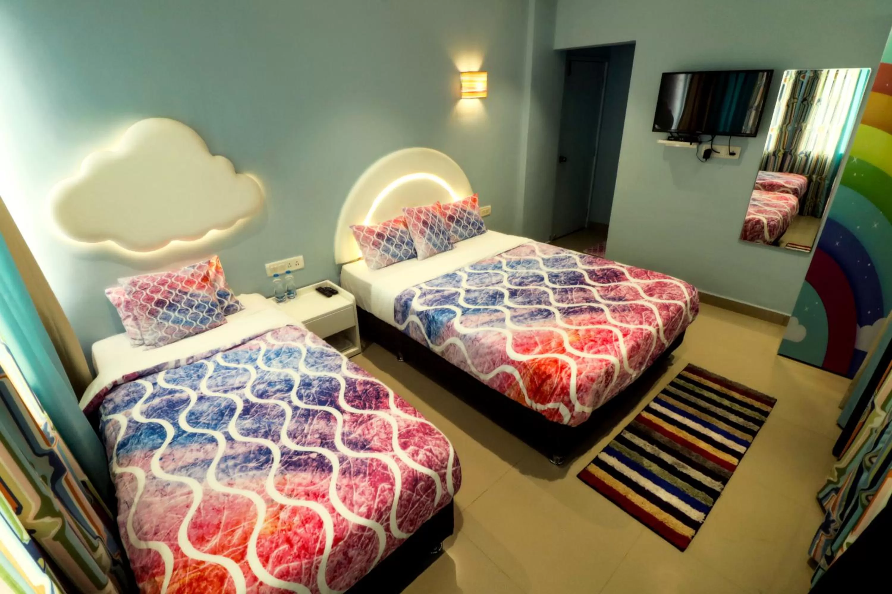 Bed in Hotel Greek Glory