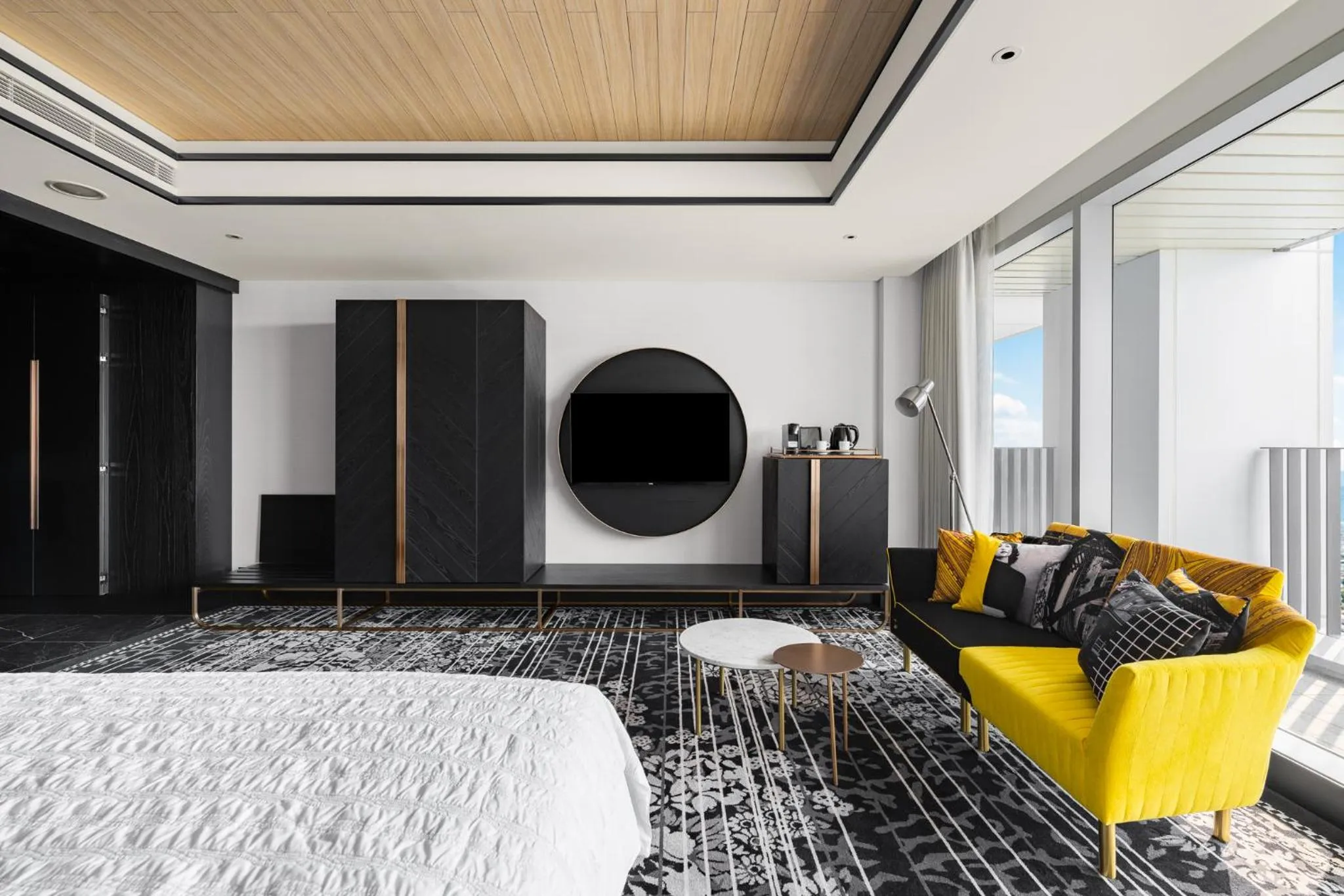 Bed in Le Meridien Taichung