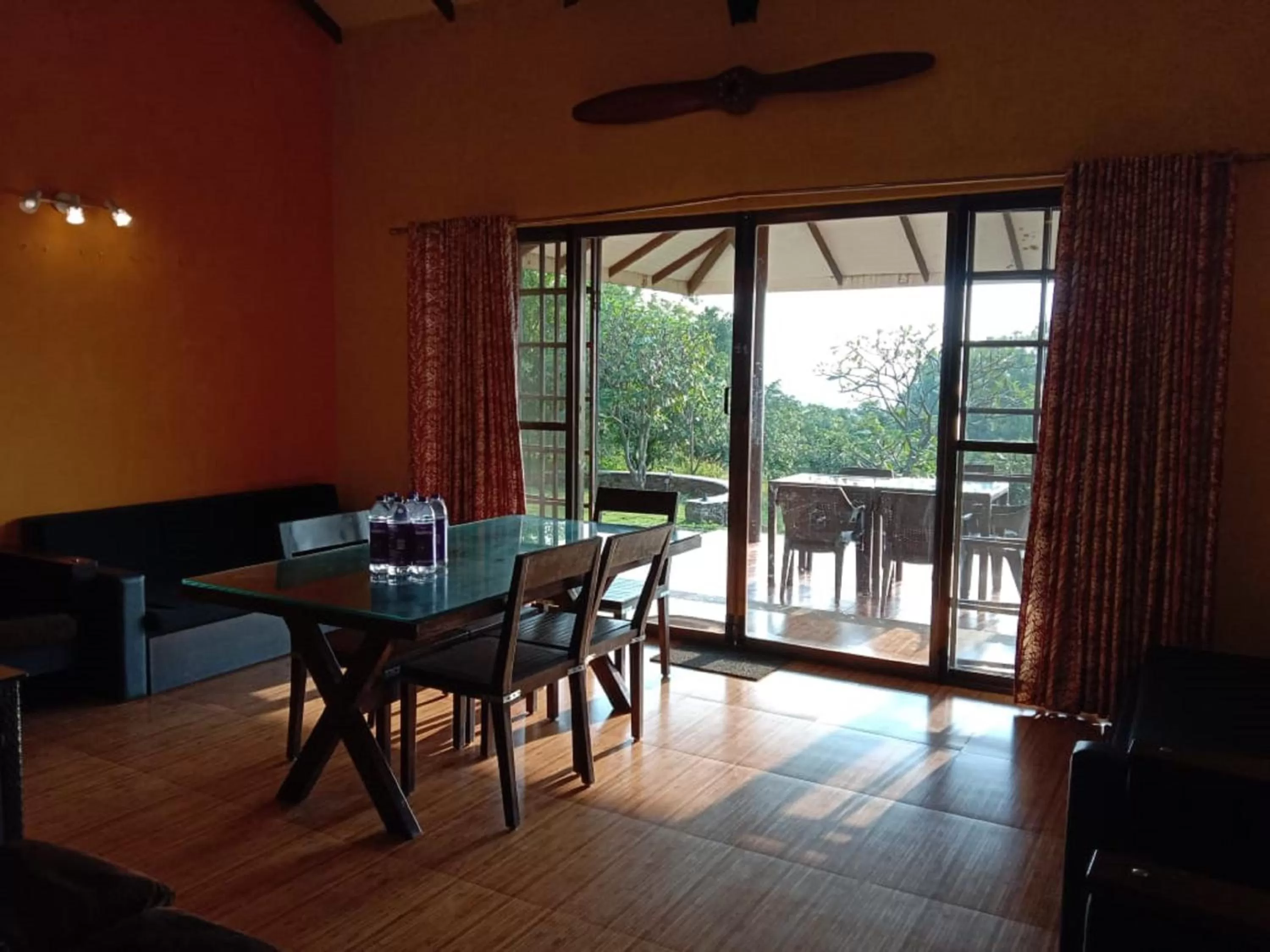 Living room in Jayshin Lake Vaitarna Resort - Igatpuri