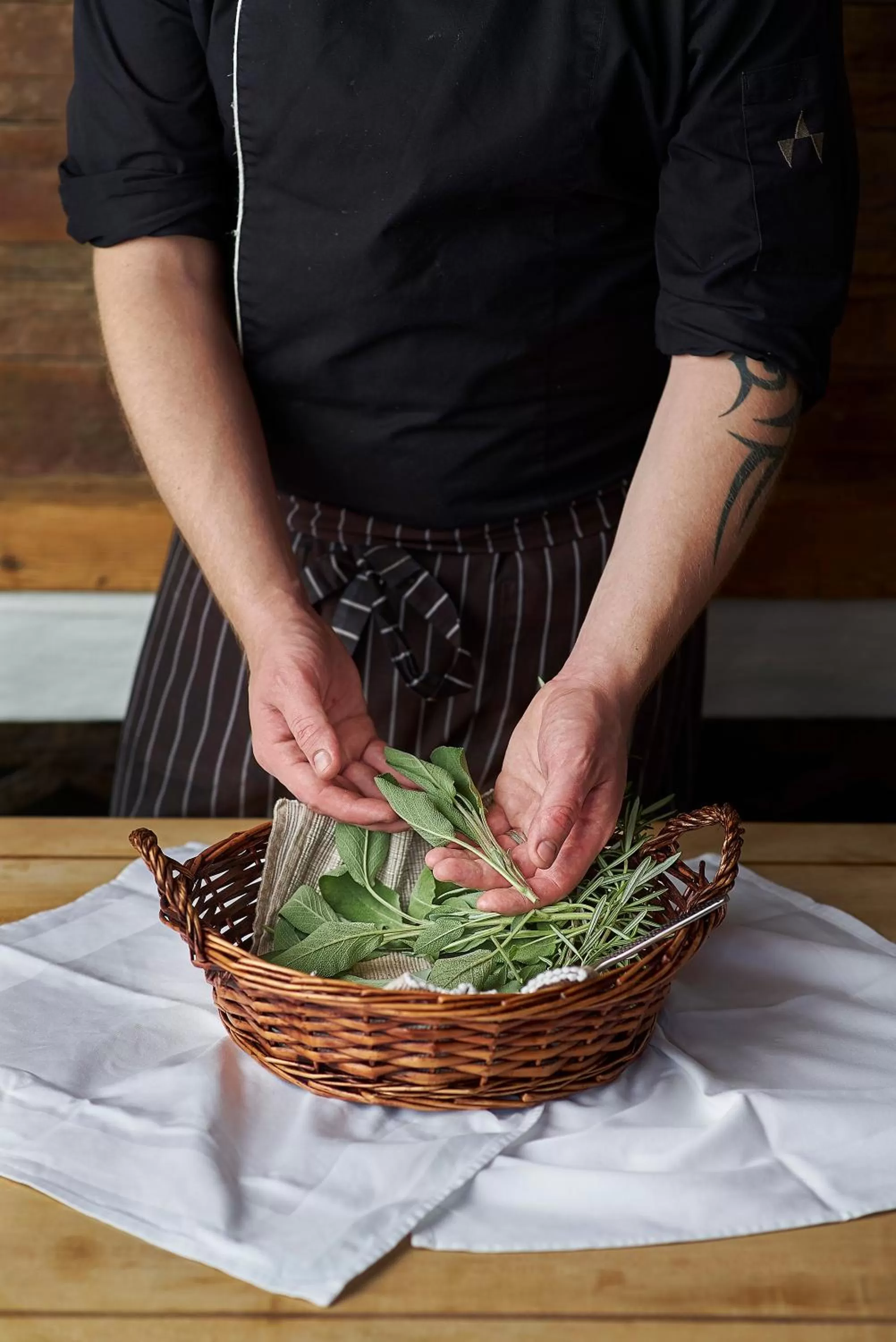 Food and drinks in Hotel Enzian