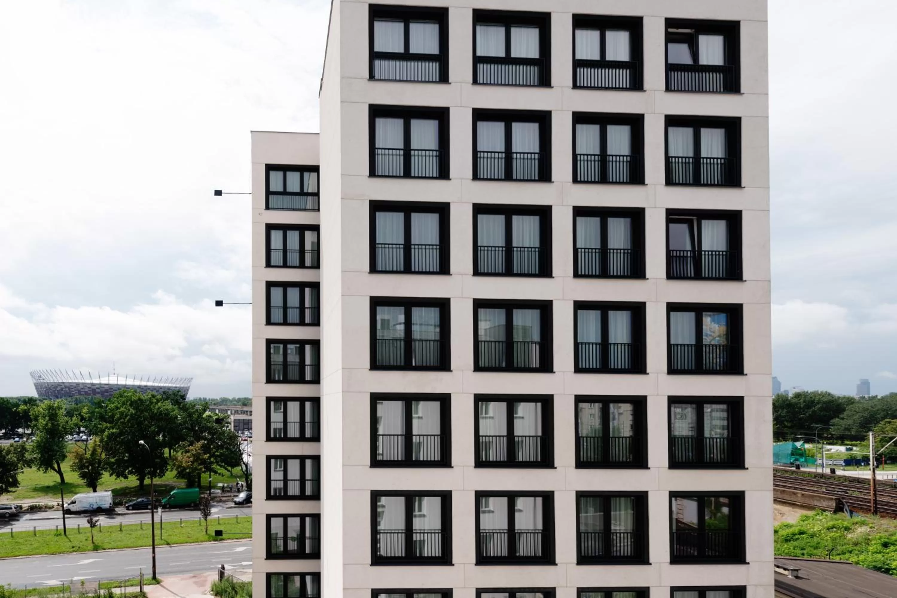 Property building in Hotel Tulip Residences Warsaw Targowa