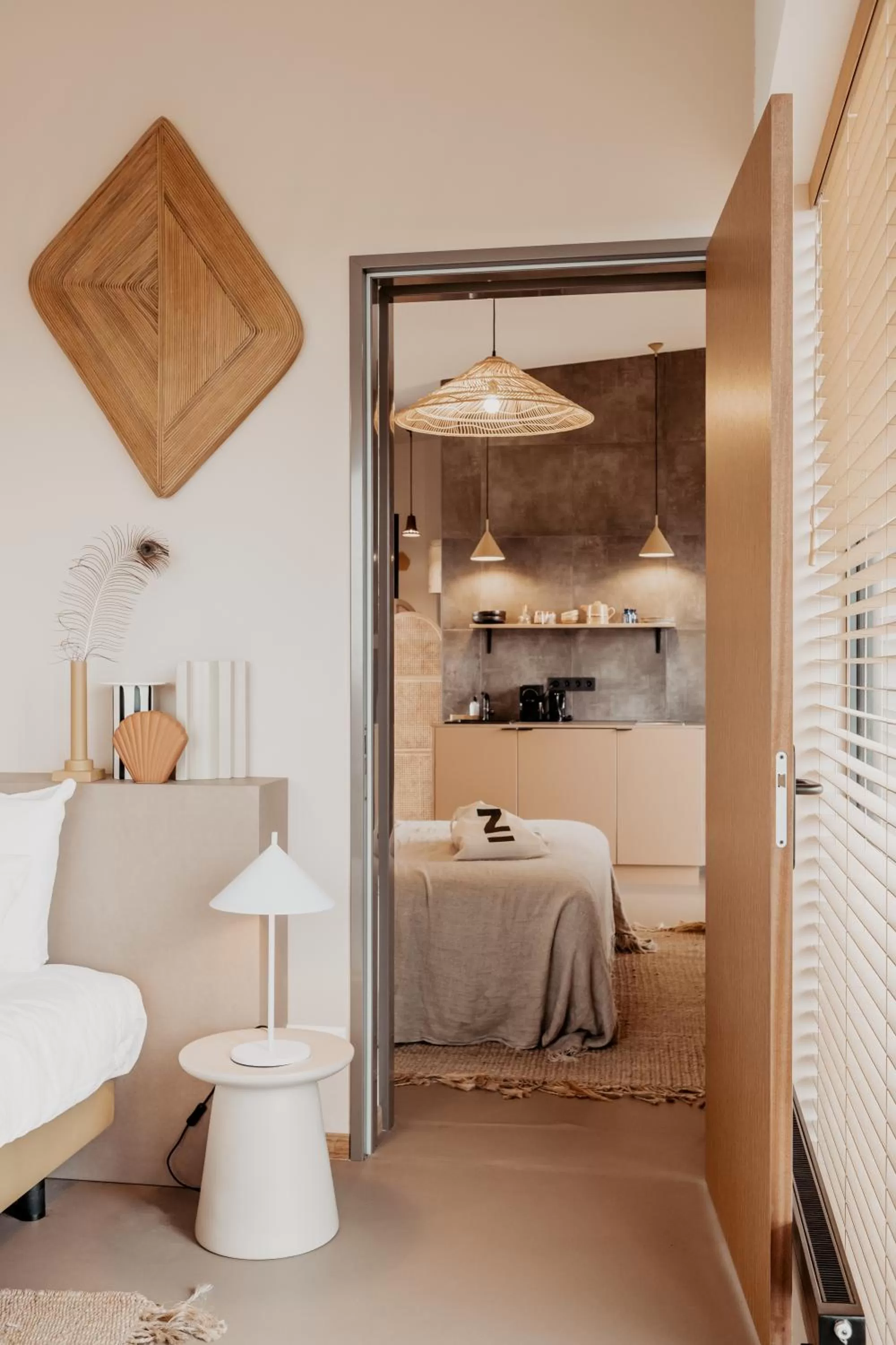 Bedroom in Strandhotel Zoomers