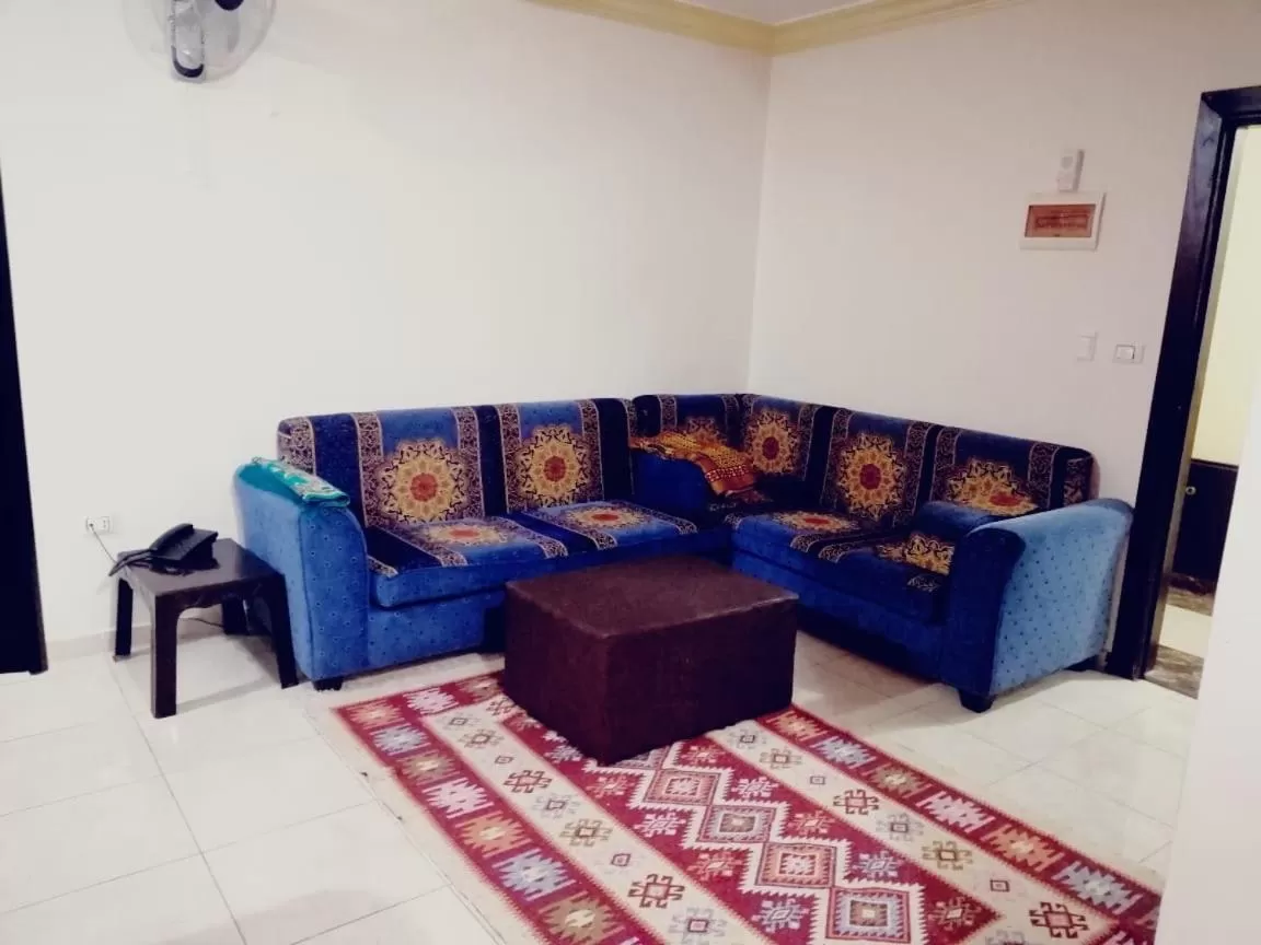 Seating Area in Al haramain Furnished Apartments