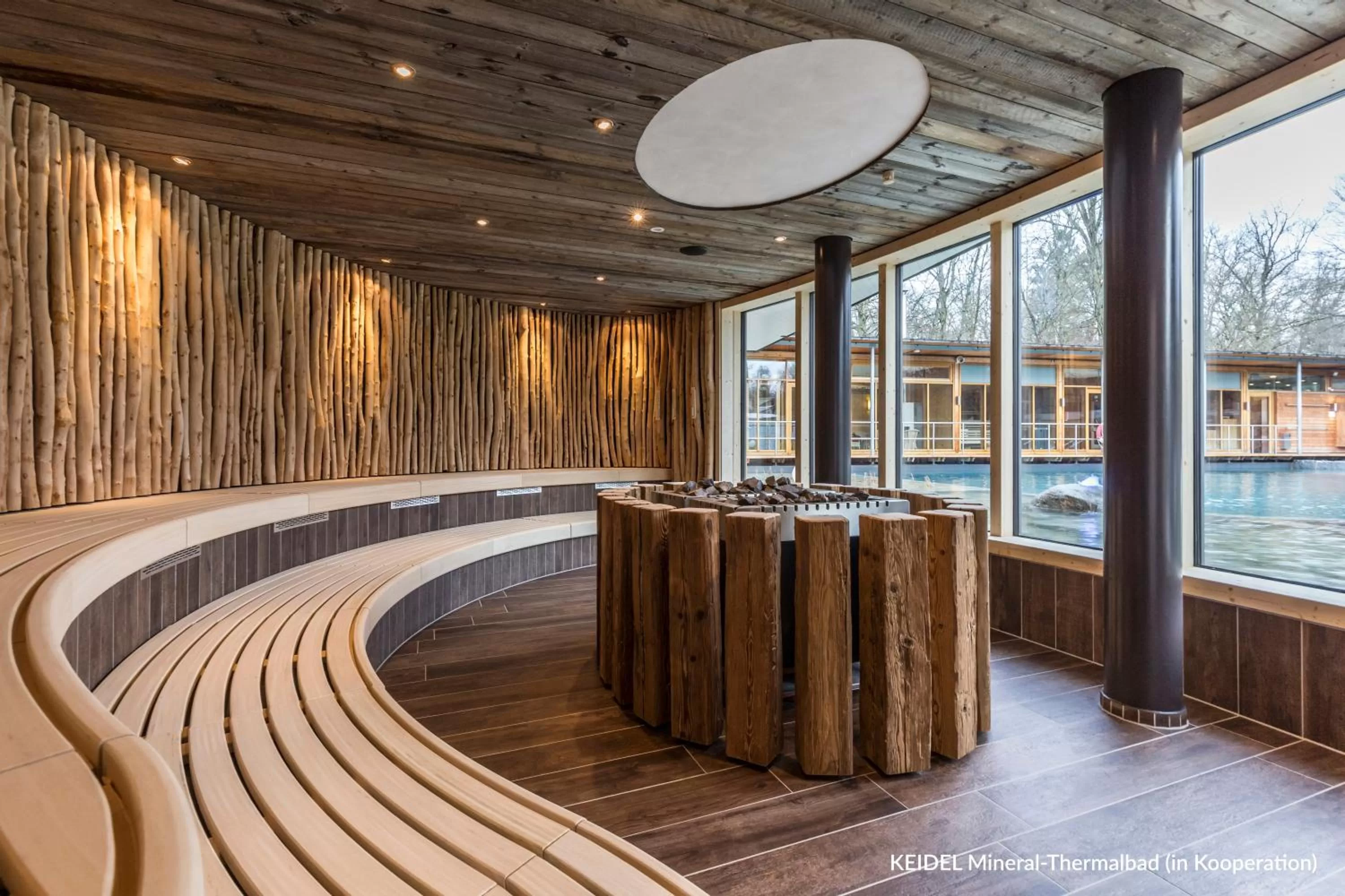 Sauna in Dorint Thermenhotel Freiburg