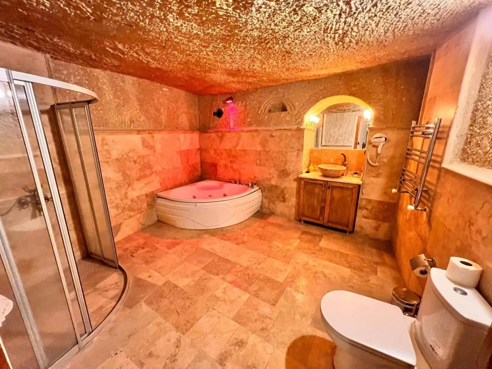 Bathroom in 7 Oda Kapadokya Cave Hotel