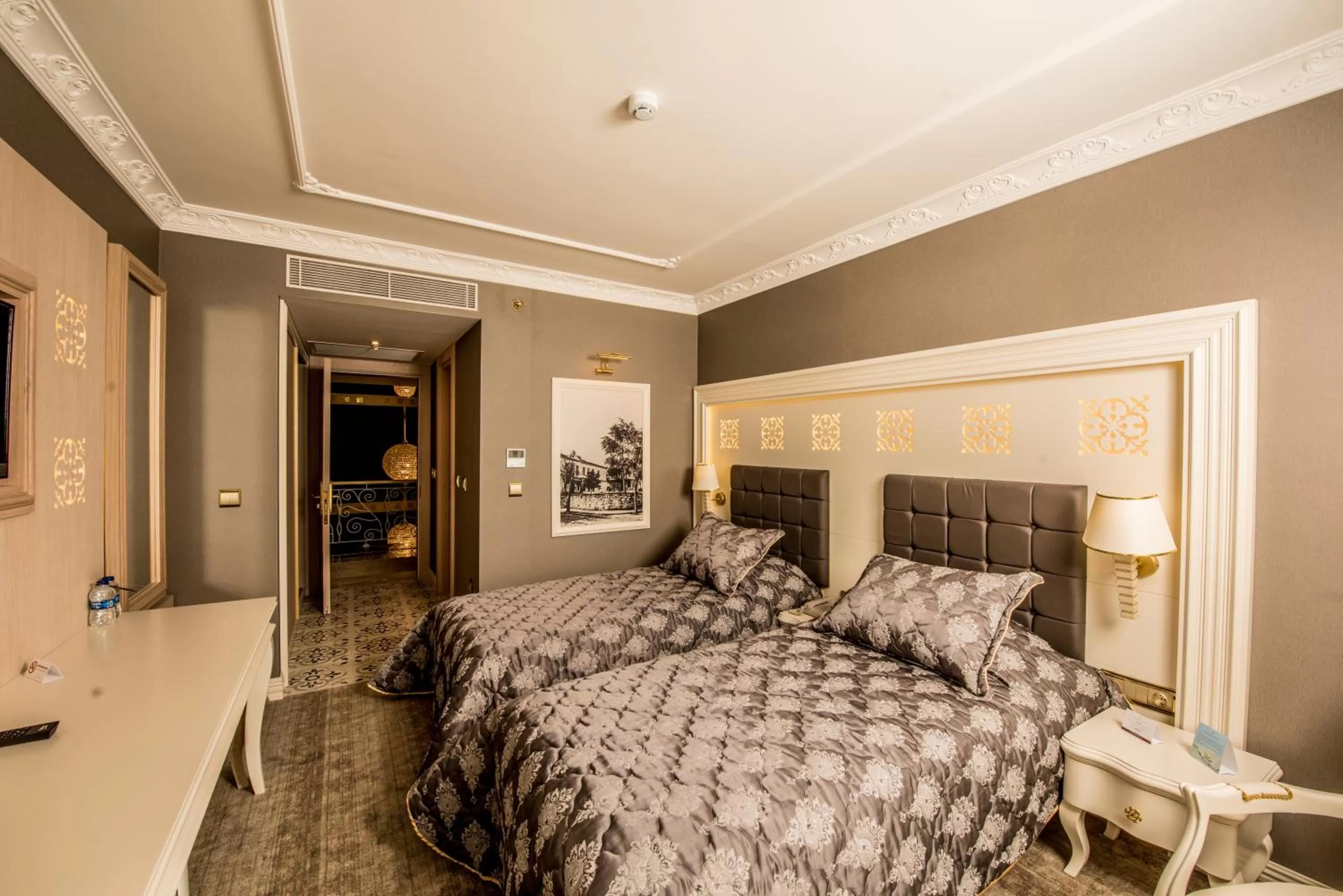 Bed in Altın Otel & Spa Balıkesir