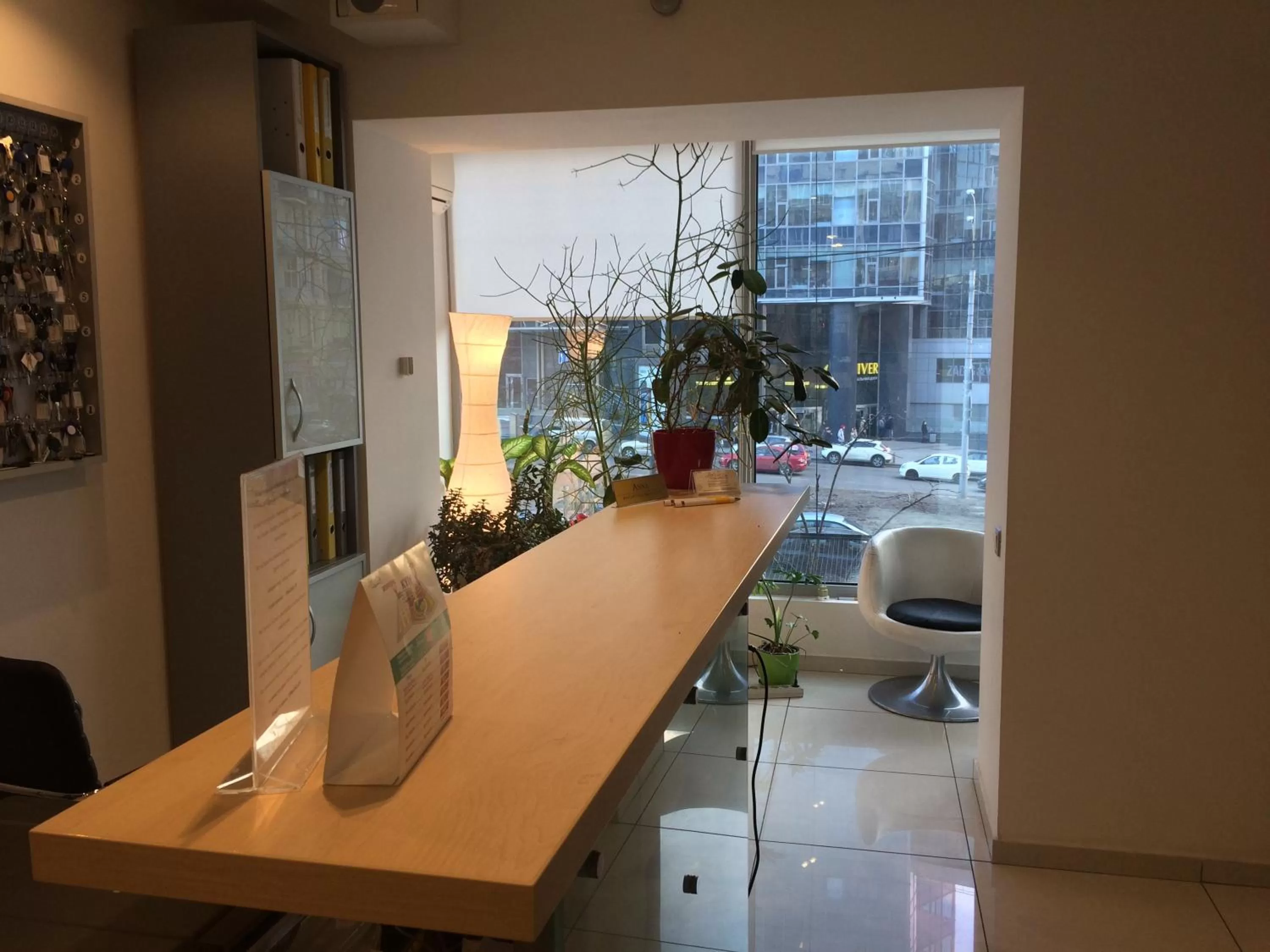 Lobby or reception, Kitchen/Kitchenette in Partner Guest House