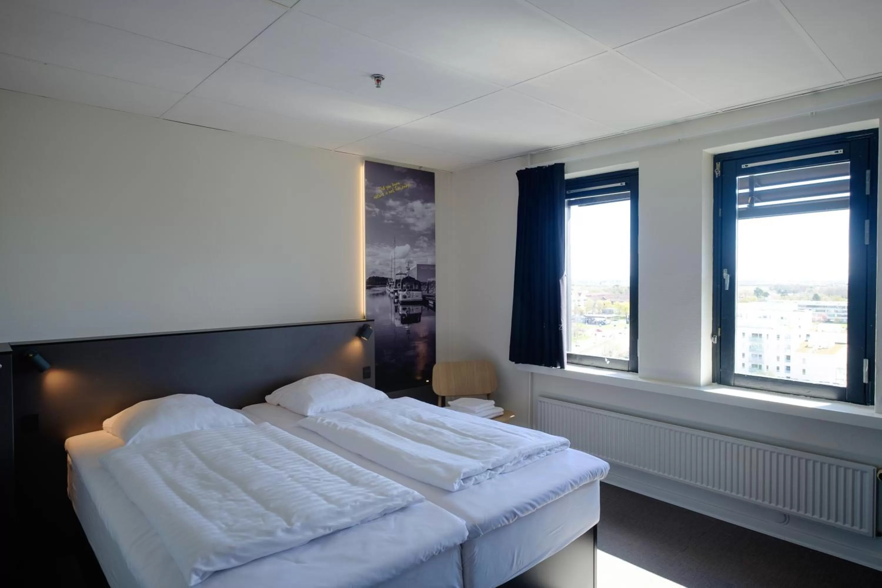 Bed in Zleep Hotel Ishøj