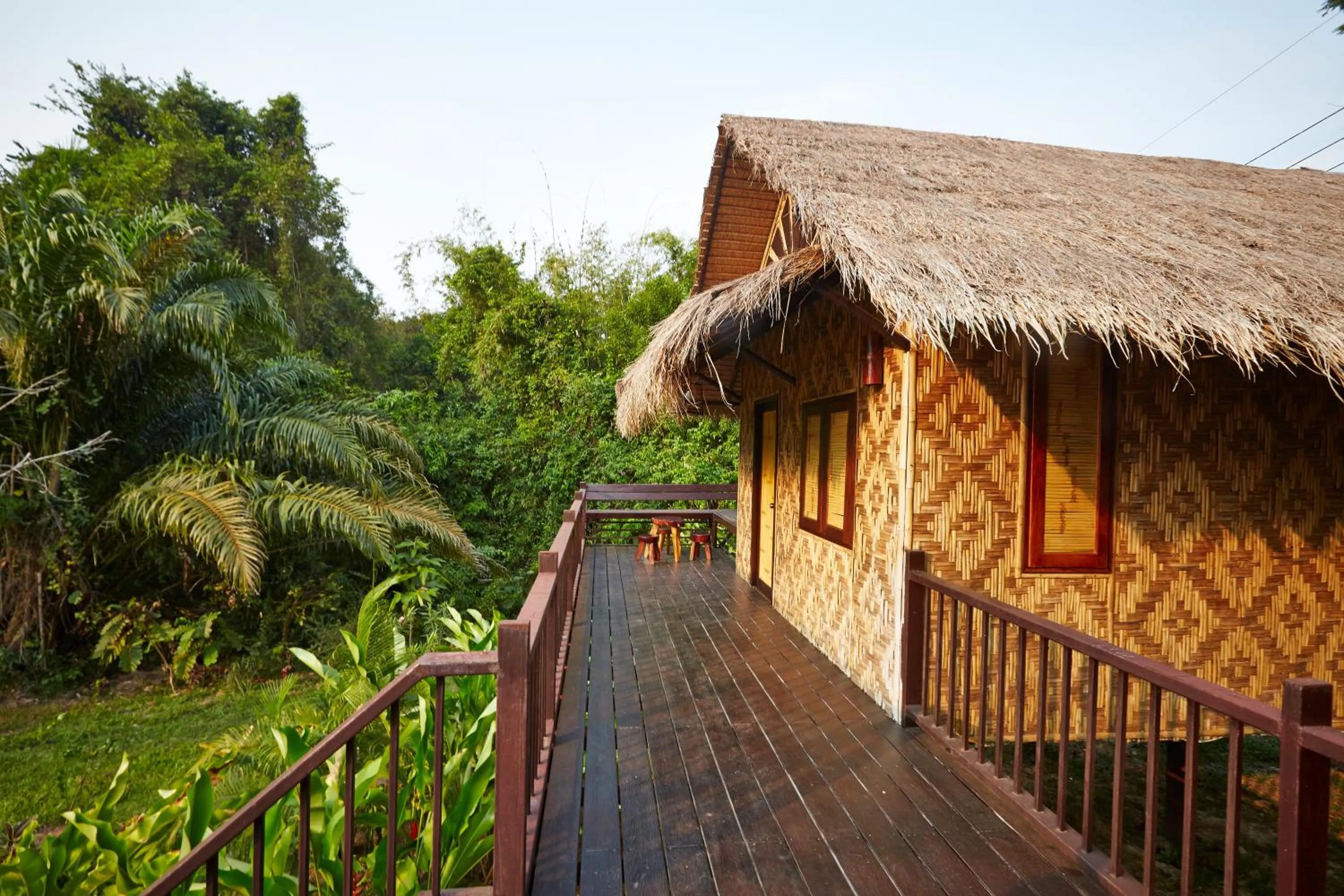 Balcony/Terrace in Wareerak Hot Spring & Wellness- SHA Extra Plus