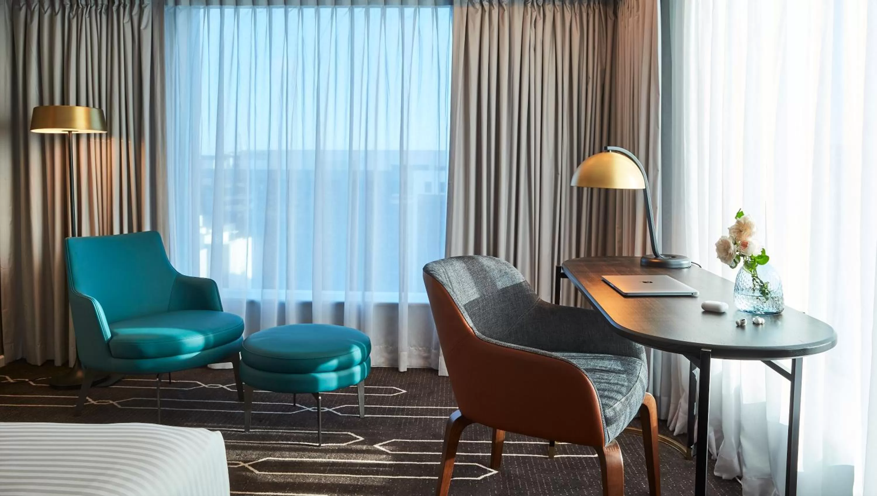 Seating area in Crowne Plaza Sydney Airport by IHG