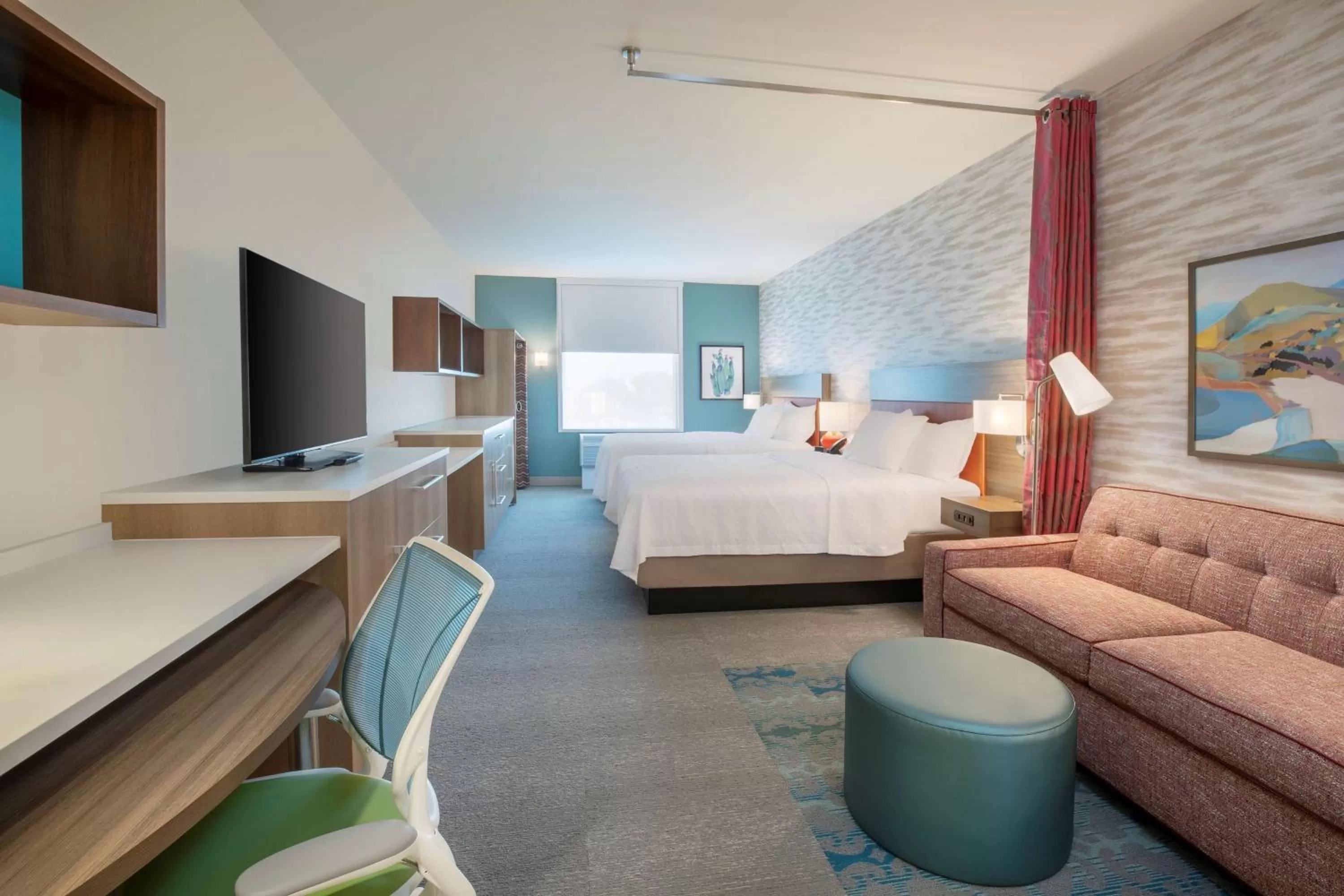 Bedroom, Bed in Home2 Suites By Hilton Phoenix Avondale, Az