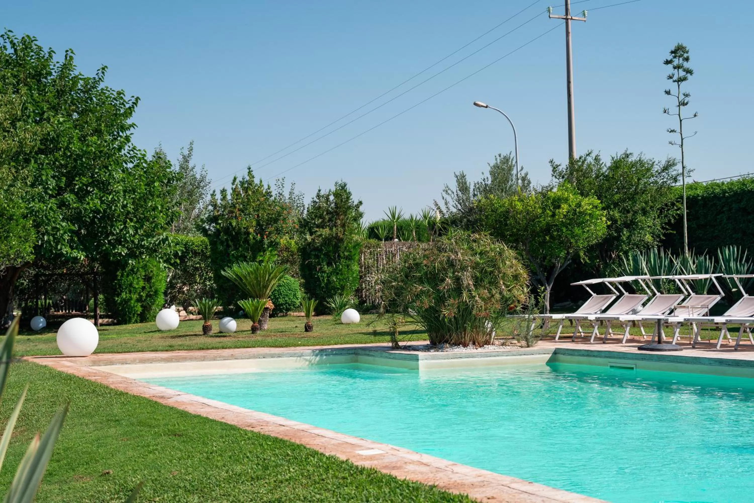 Swimming pool in Villa Savarino