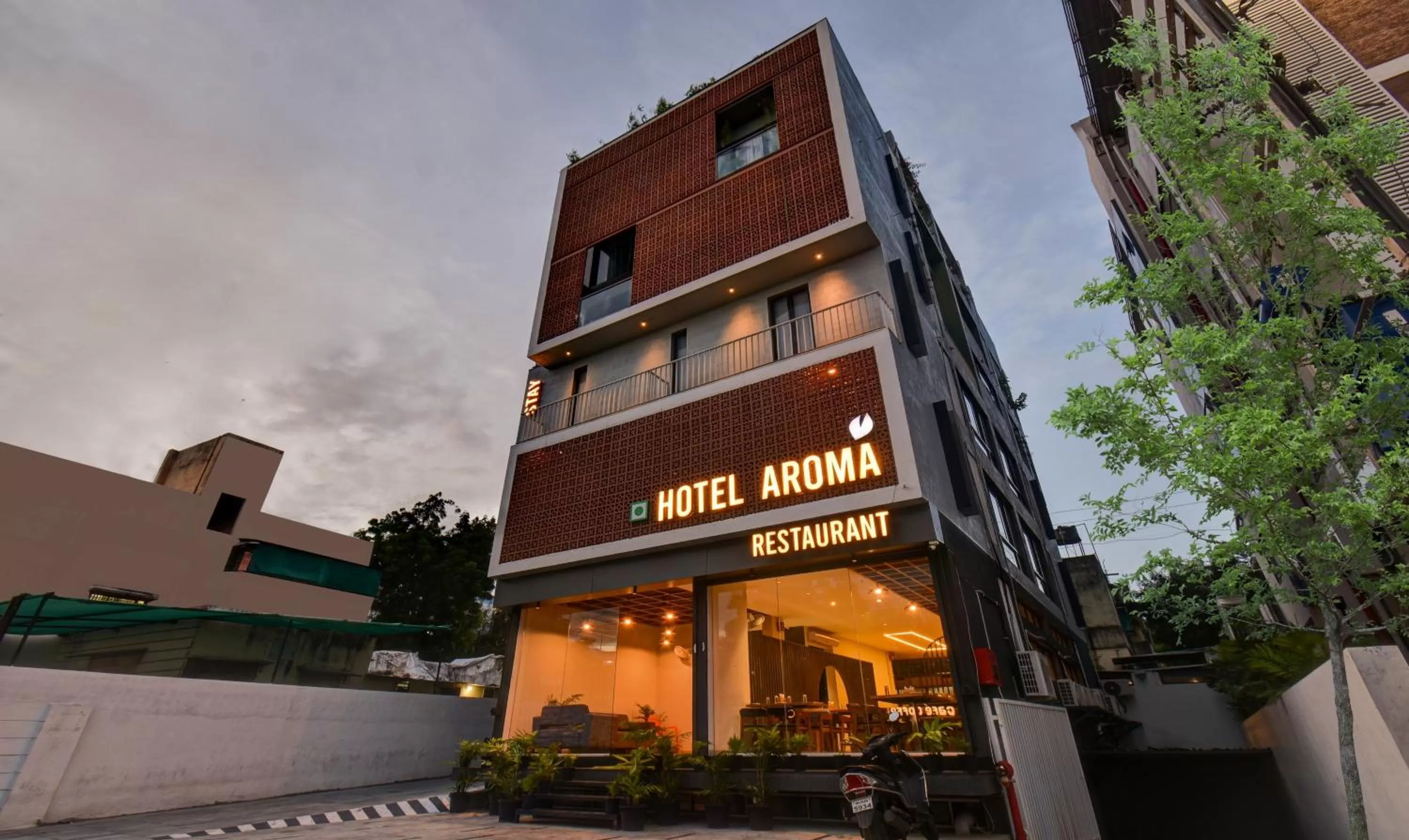 Property building in Treebo Aroma Executive