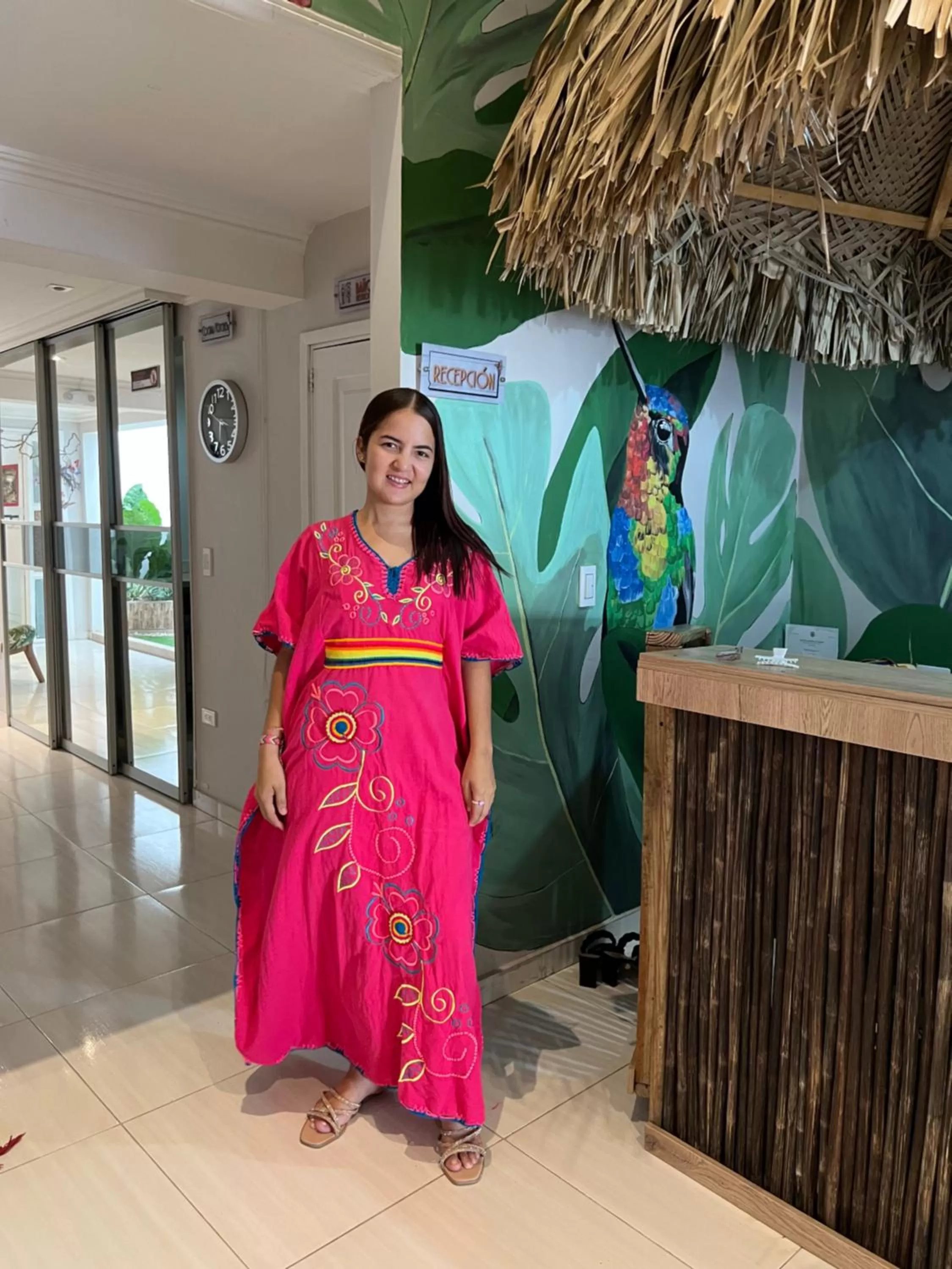 Lobby or reception in Hotel Boutique CASA CHUNUU Santa Marta