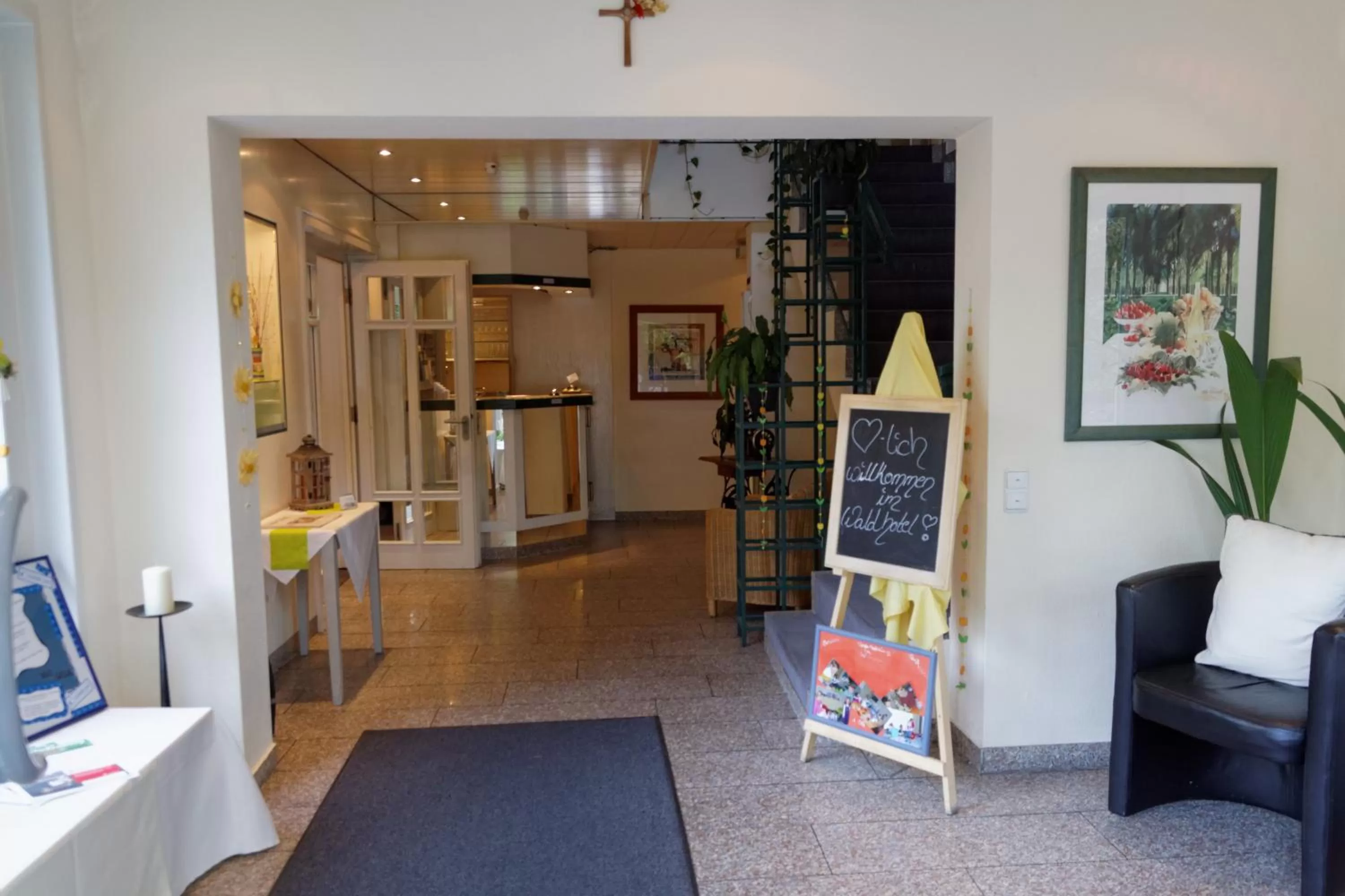 Lobby or reception in Waldhotel Wilhelmshöhe