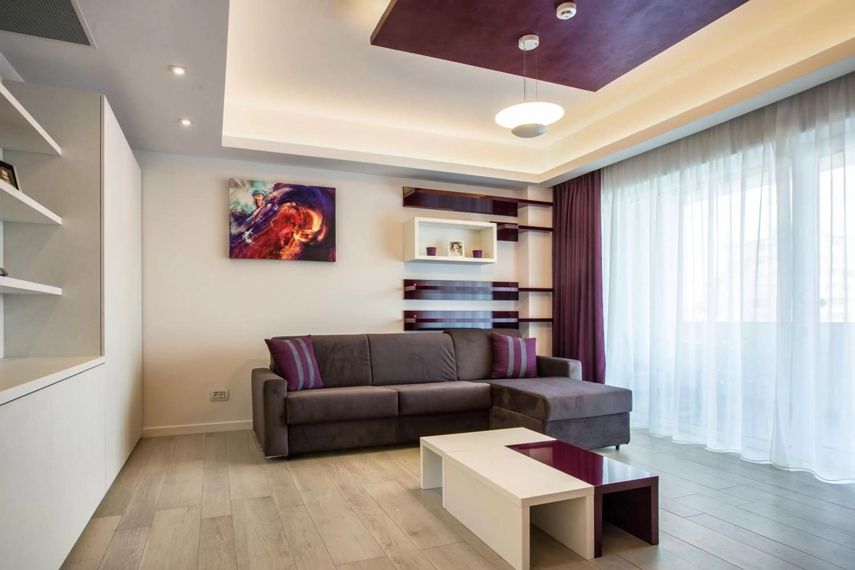 Seating area in Mava Apartamente