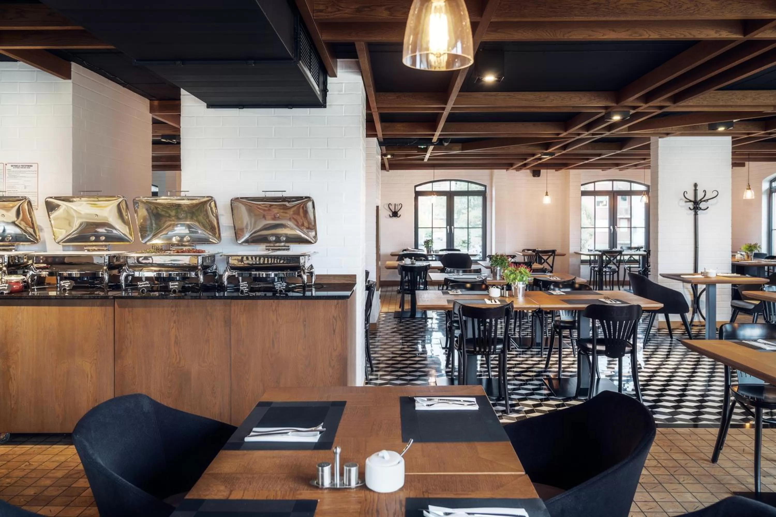 Restaurant/places to eat in GRANO HOTEL Gdańsk Riverside dawniej HOTEL ALMOND BUSINESS & SPA