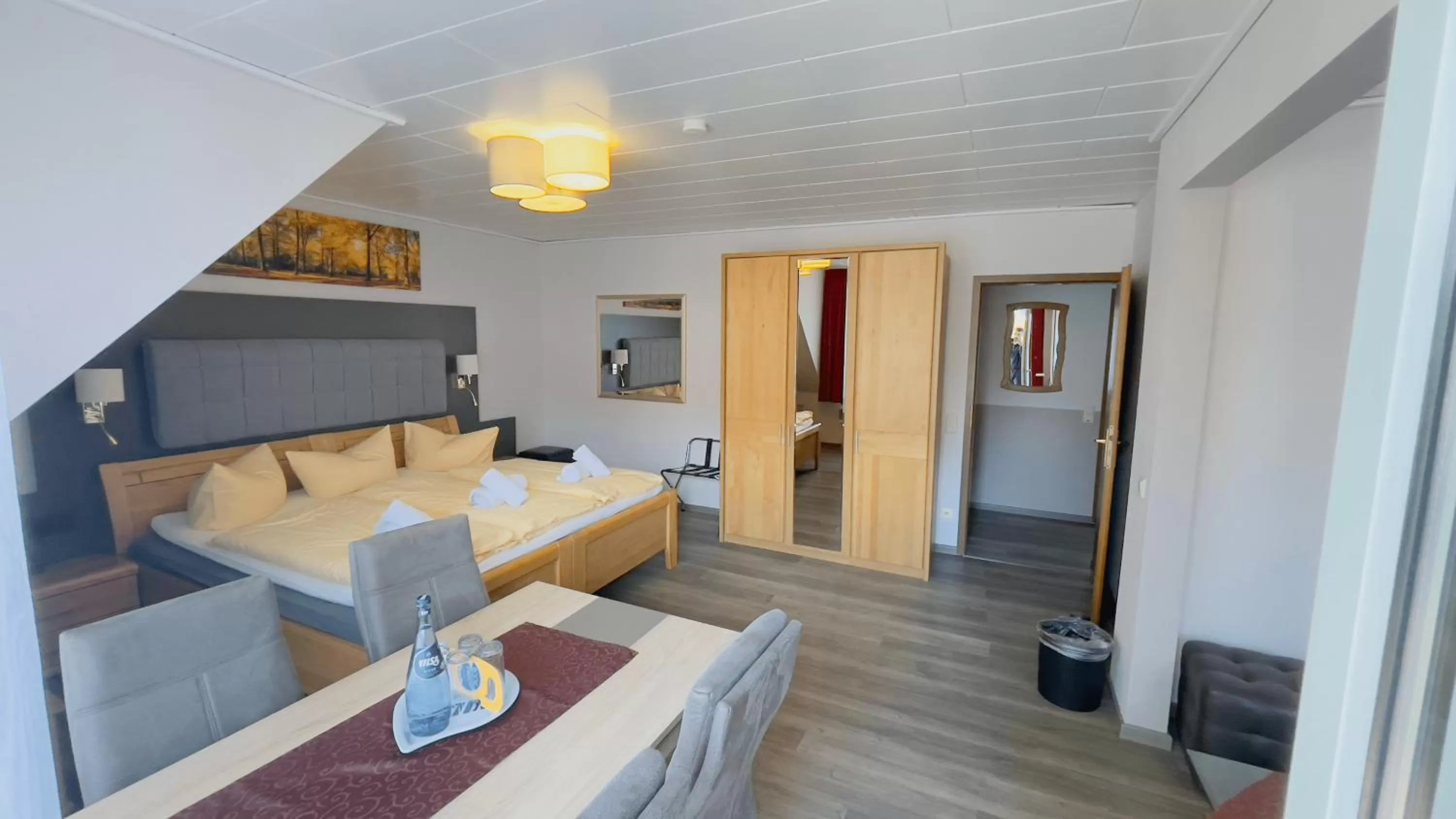 Bedroom, Bed in Hotel Schnehagen